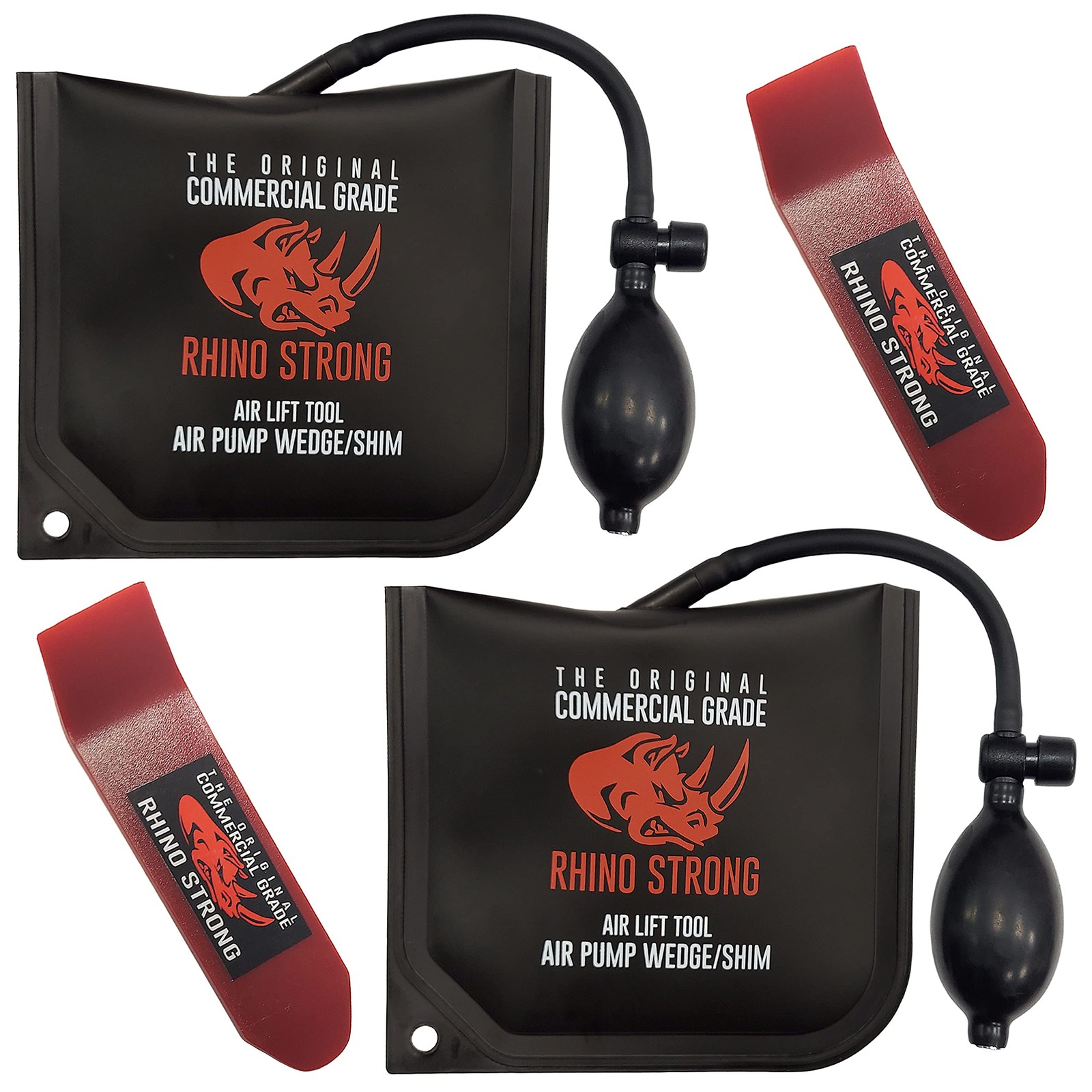 The Original Rhino Strong Commercial Grade Air Wedge Bag 2.0 Pump…