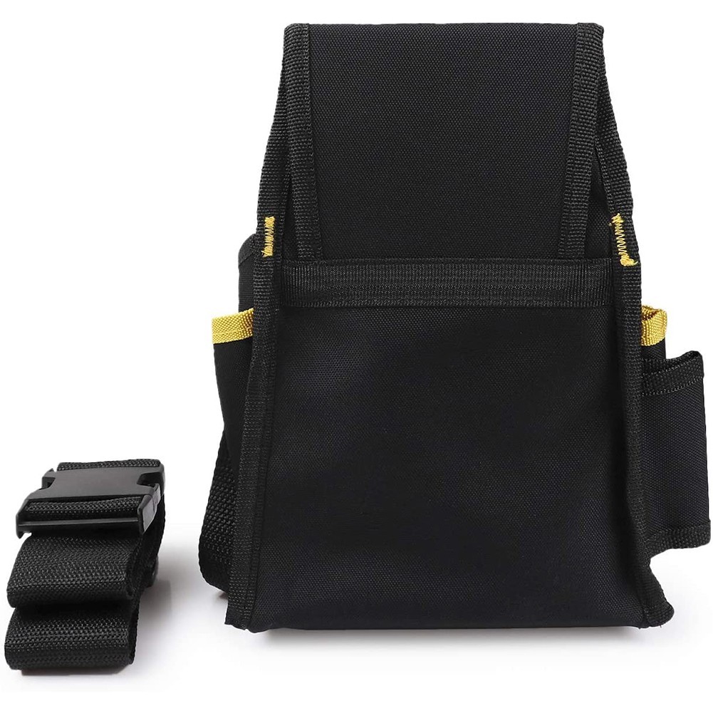 Brand New Tool Bag Waist Storage 600D Oxford Fabric Belt Tool Black Electrician