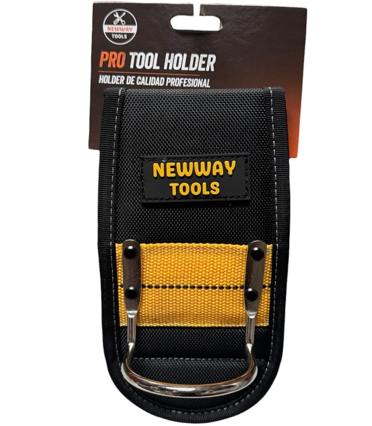 Pro Hammer Holder w/ Clip/Belt Loop – Hammer Loop – Tool Belt Hammer Holster