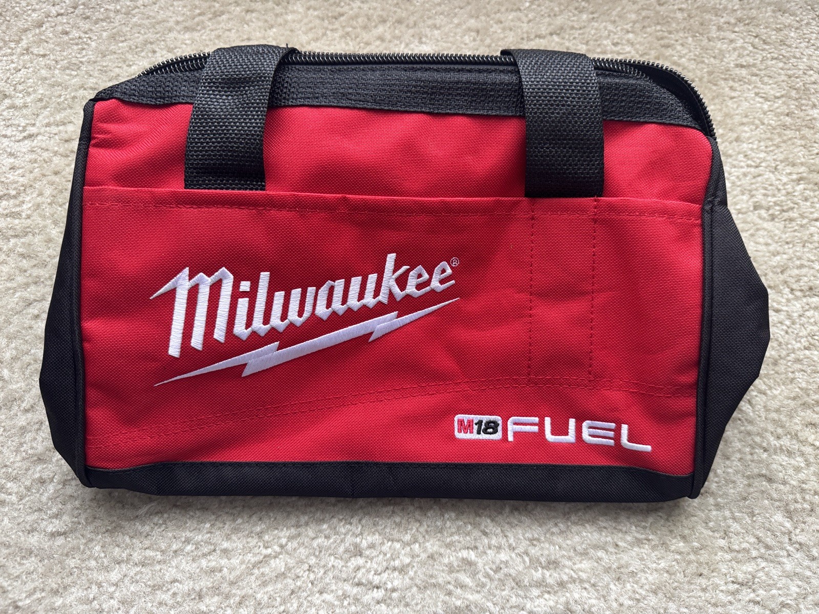 New Milwaukee FUEL M18 13″ x 10″ x 9 Canvas Drill, Tool Bag/Case For M12 18 Volt