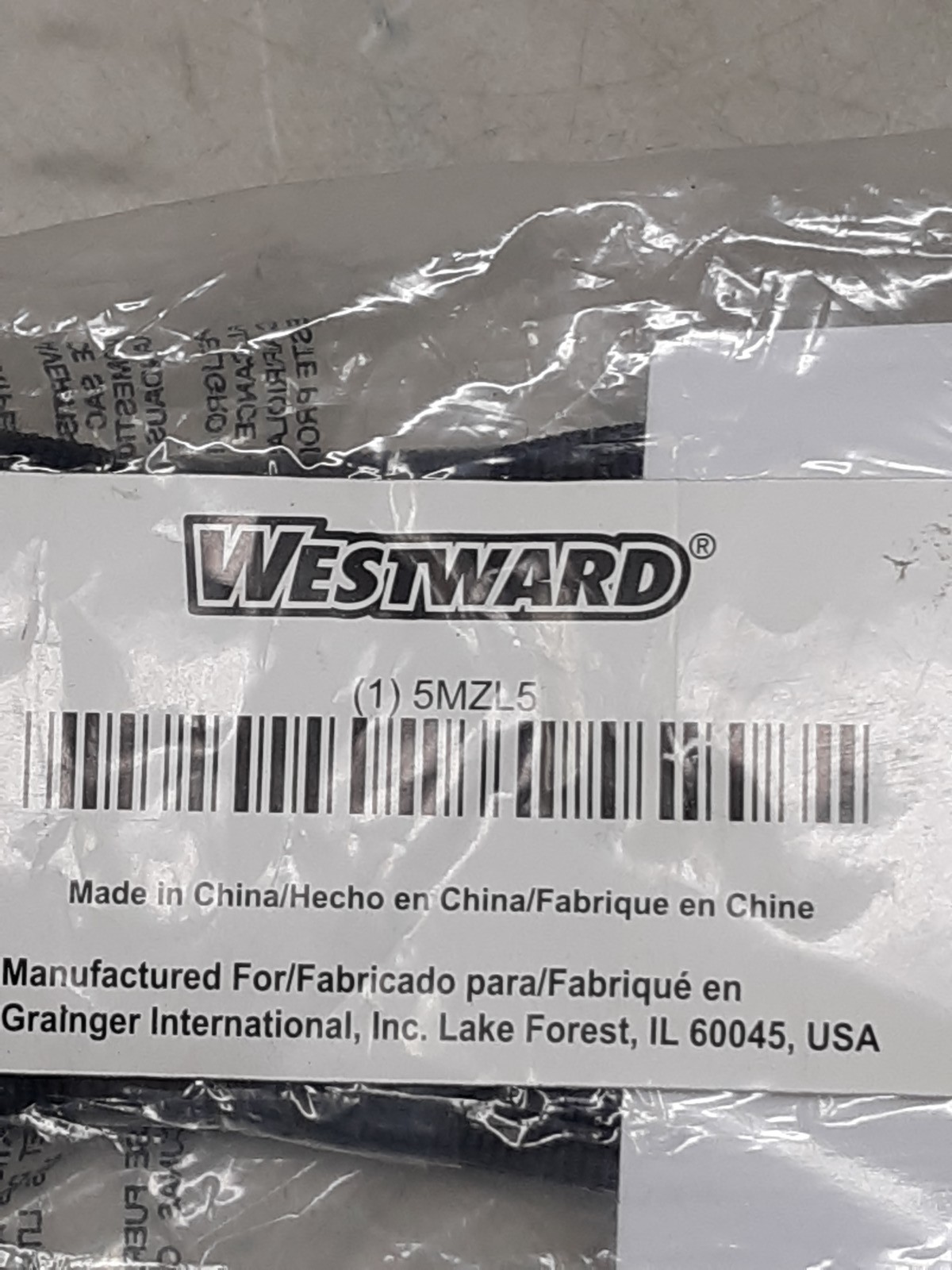 Westward Replacement Bag Strap 5MZL5 Shoulder Carry Adjustable Clip Hooks