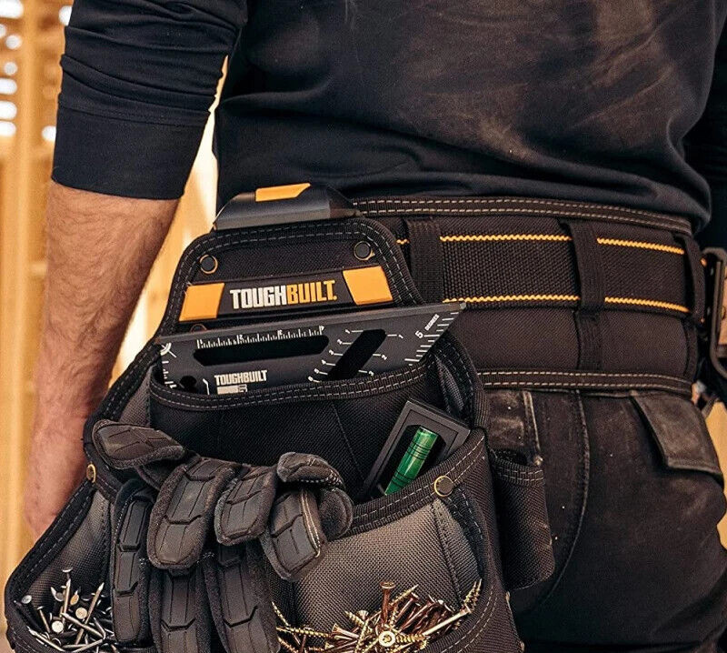TOUGHBUILT TB-CT-150 ClipTech Hubs 3-Piece Set for Bags Pouches Tool Belt Work