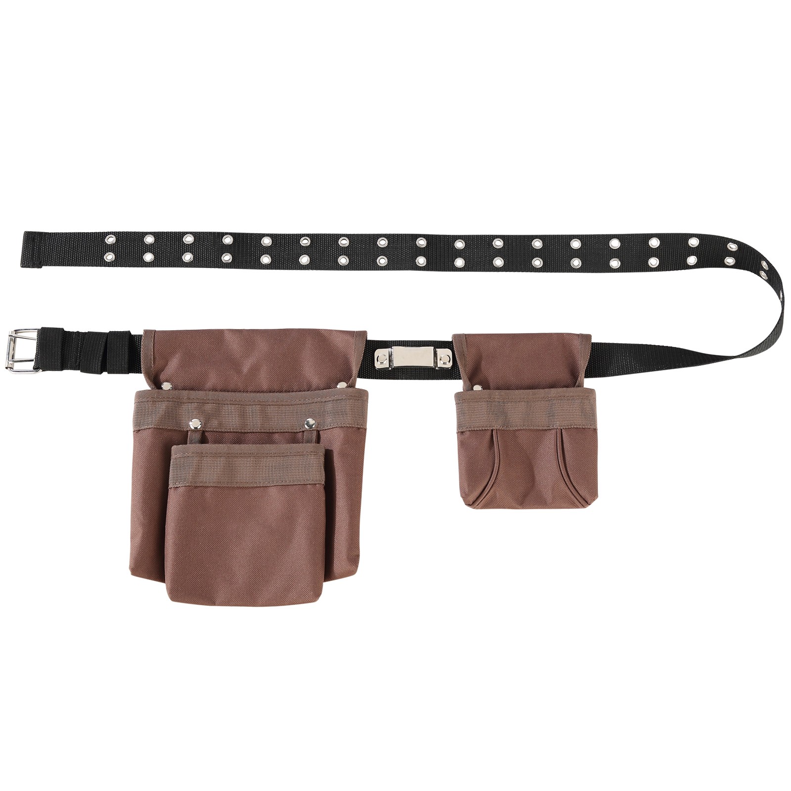 VEVOR Tool Belt Carpenter Construction Tool Pouch 13 Pockets 29″-54″ Waist Size