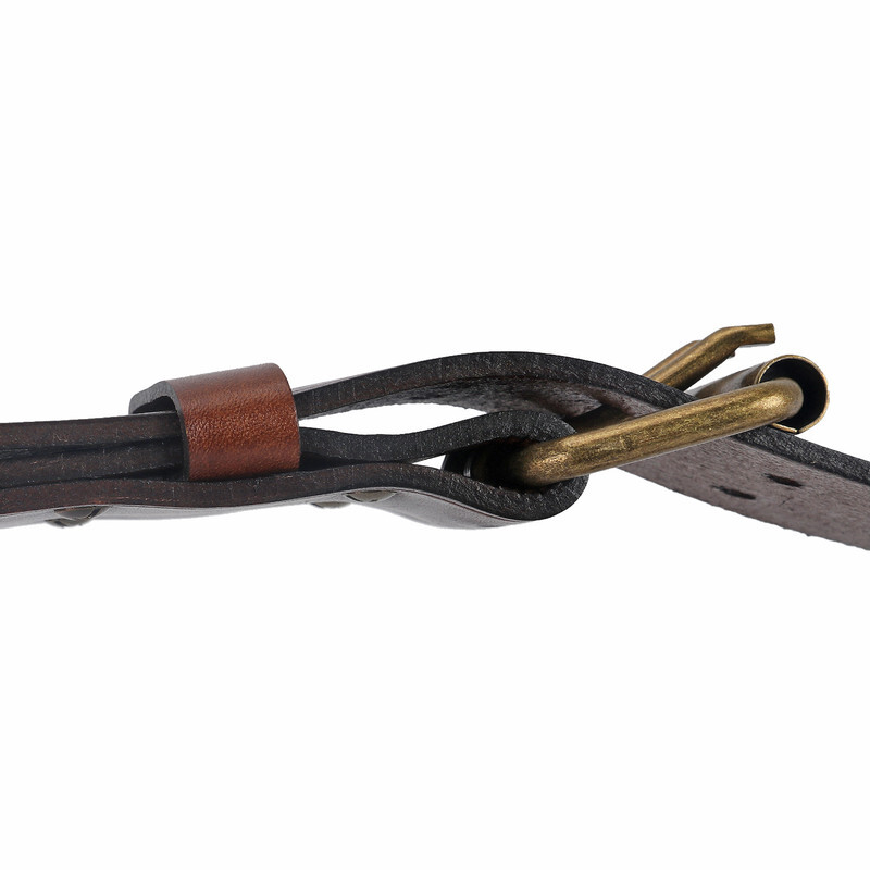 TOURBON Leather Tool Workshop Belt 2in Wide Holster Hold Rig Belt-Special Offer