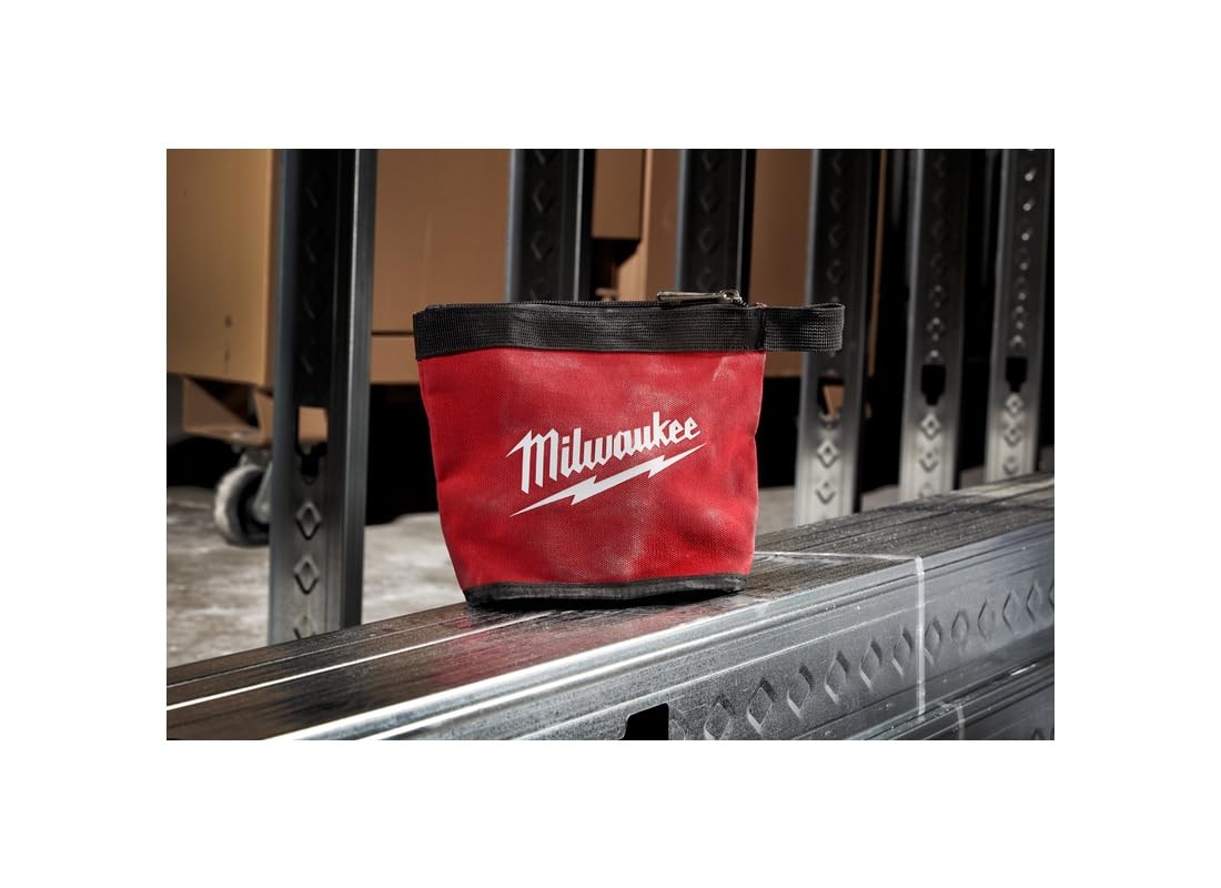 Milwaukee Electric – 3 PC Multi-Size Zipper Pouches Red