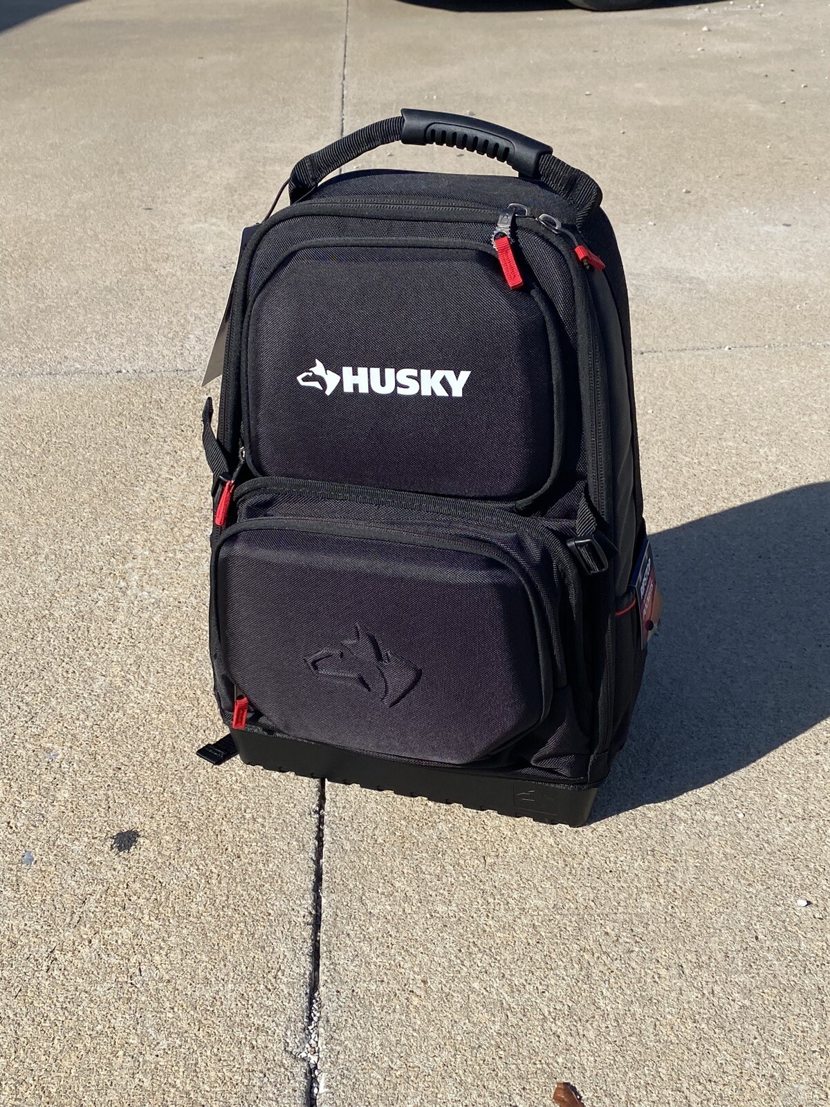Husky PRO Tool Backpack Heavy Duty