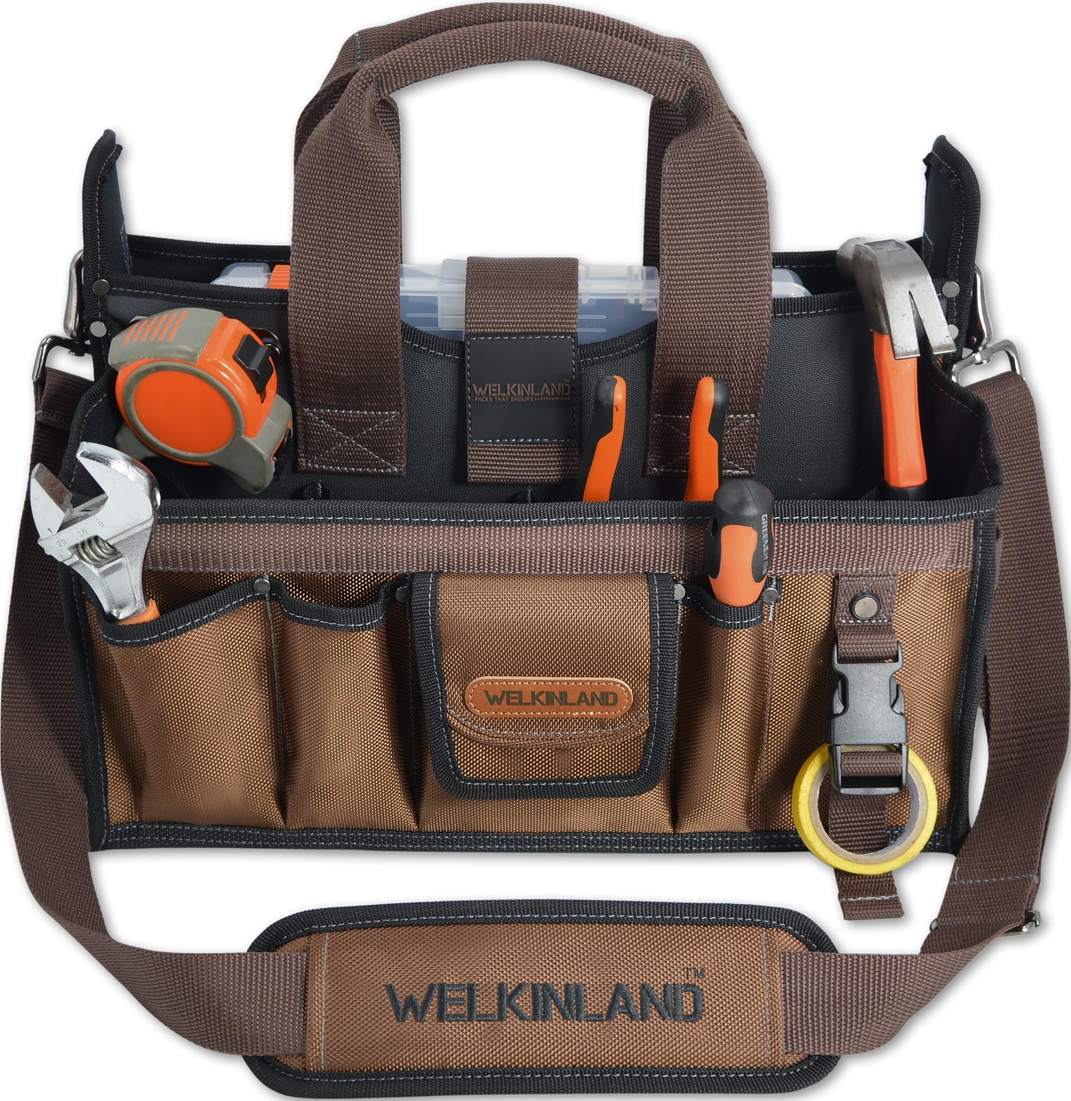 20pockets Tool Tote Electrician Tool Bag Hvac Tool Bag Tech Tool Bag Open Top To
