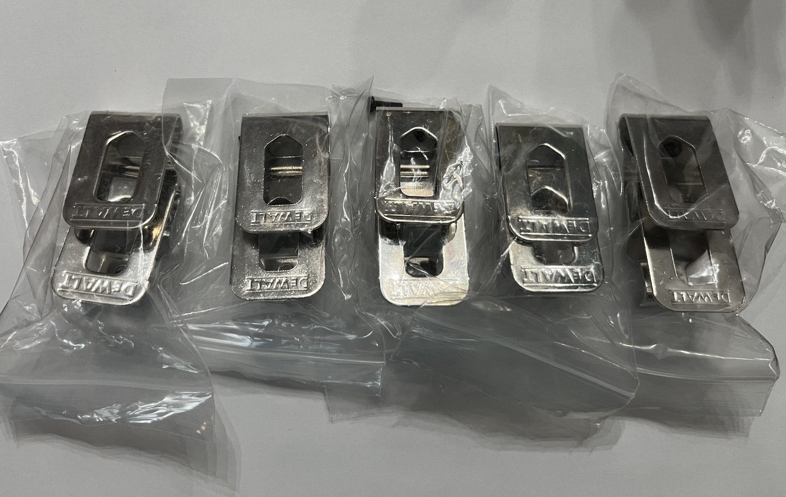 10 New Dewalt OEM N268241 20V Belt Clips Hooks for Nearly all 20V Dewalt Tools