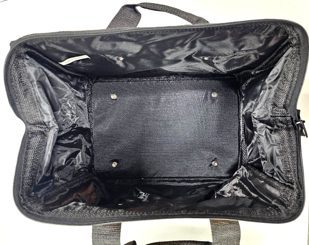 2) Dewalt Tool Bag W/ RAILS Case 13″ x 10 x 9 Canvas For 20V Drill, Battery, Saw