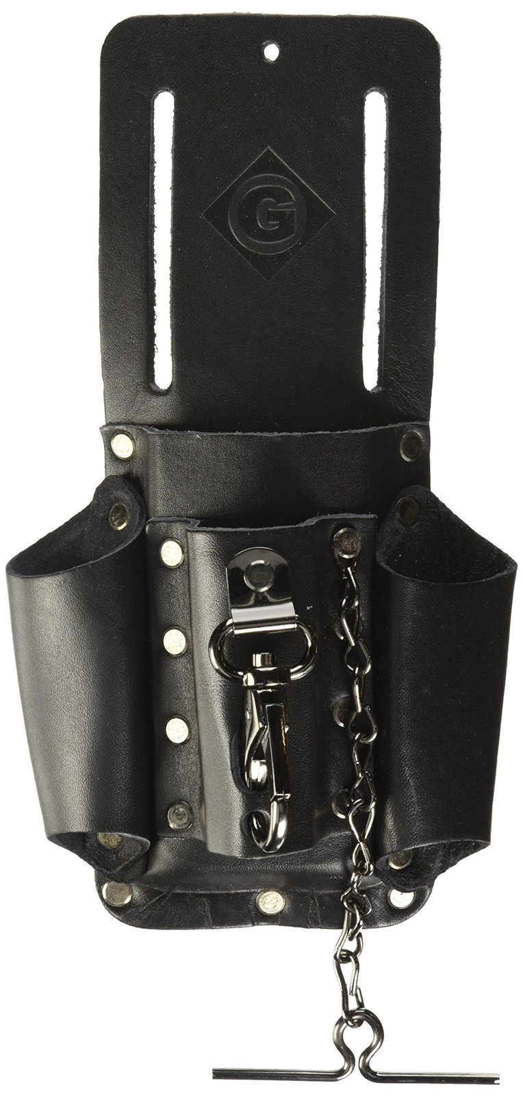 Greenlee 0258-14 Leather 4 Pocket Pouch – Black