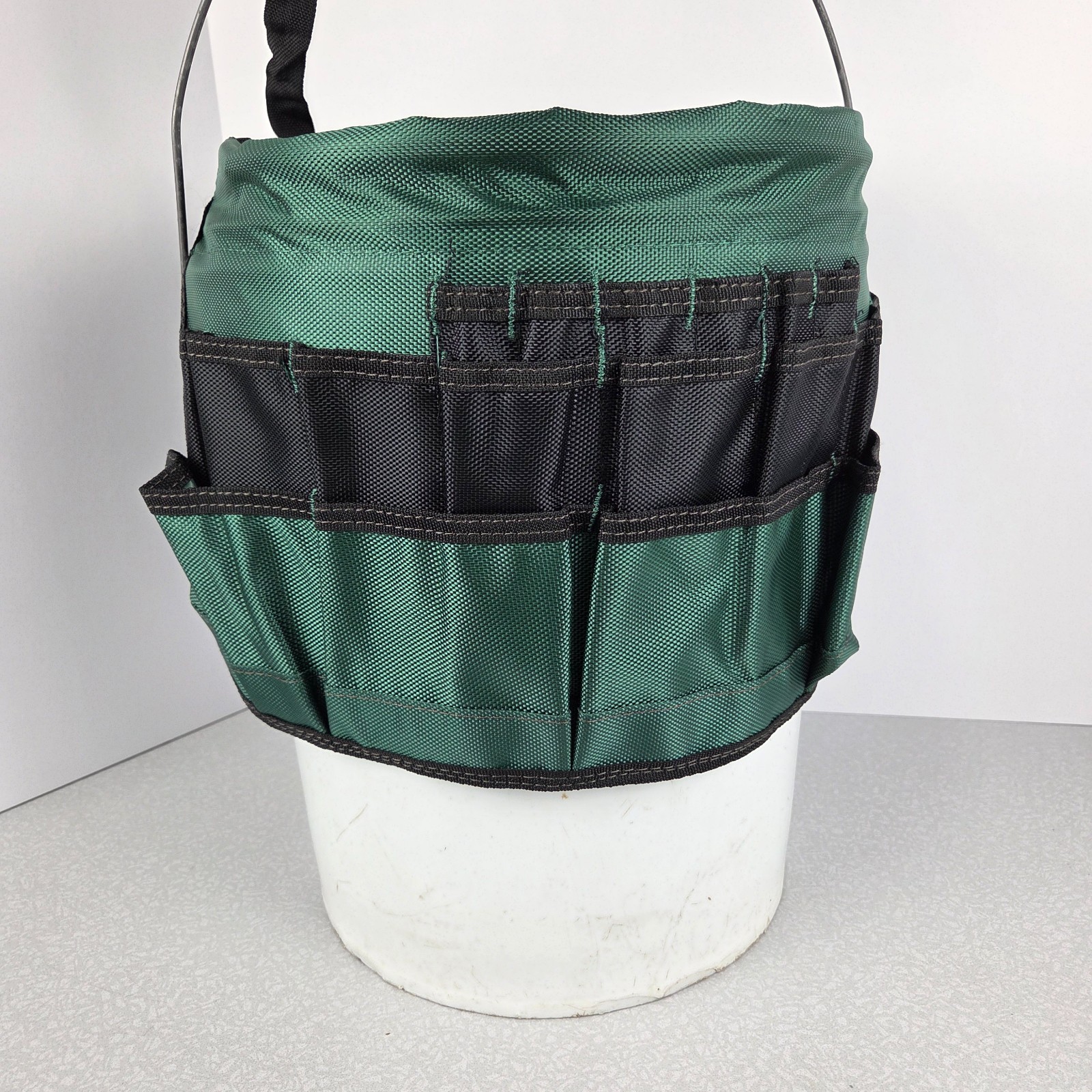 Master Force 14″ Bucket Tool Organizer Fits 5 Gallon Bucket Drill Holster