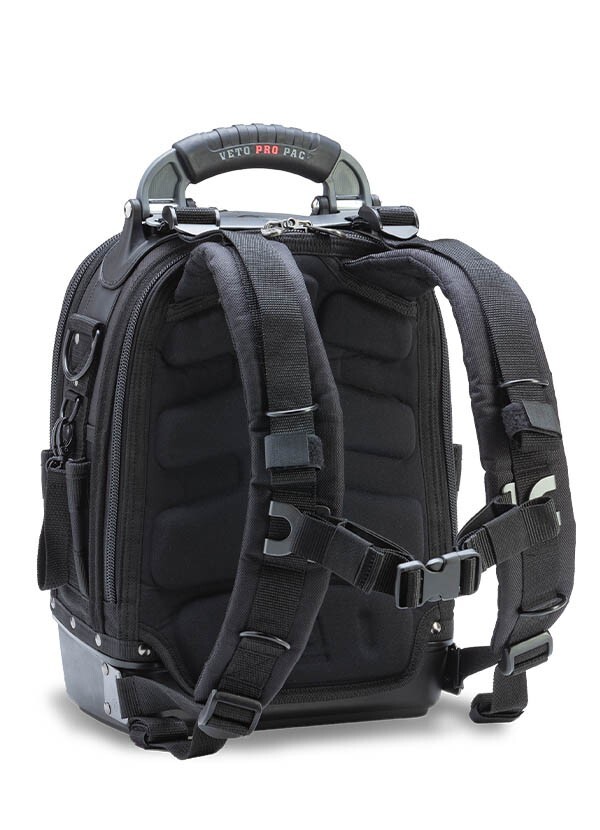 Veto Pro Pac Tech Pac MC Blackout Compact Full Featured Tool Bag
