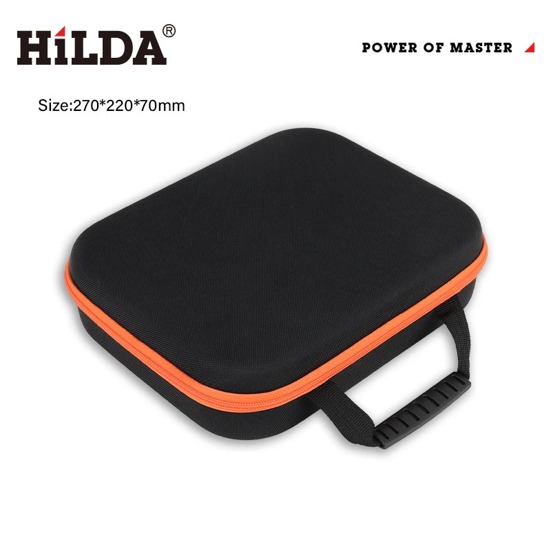 HILDA Large Capacity Tools Bag 3-size Available With Red Edges Tools Waterproof
