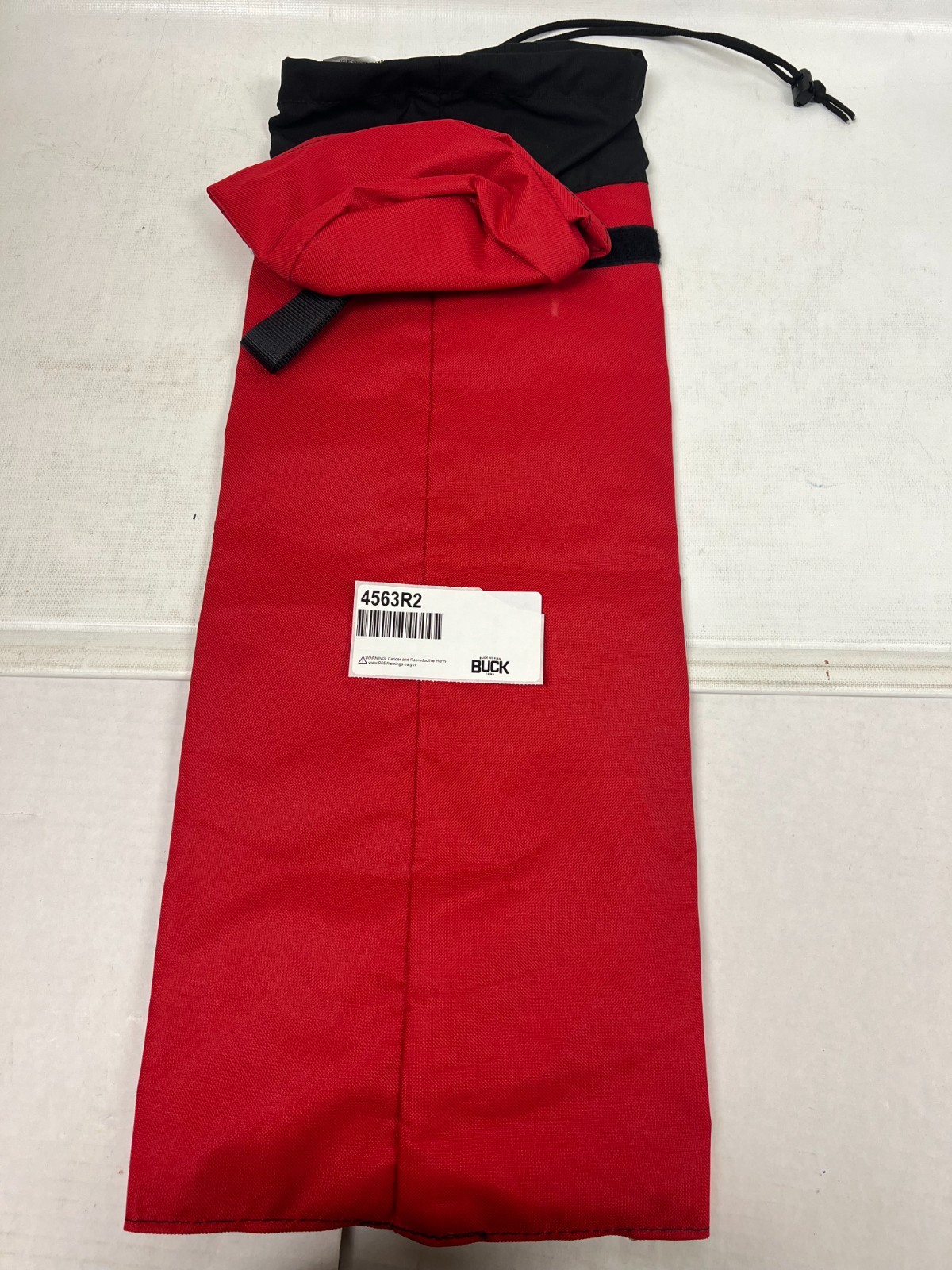 BUCKINGHAM MFG, BAG RED, 4563R2