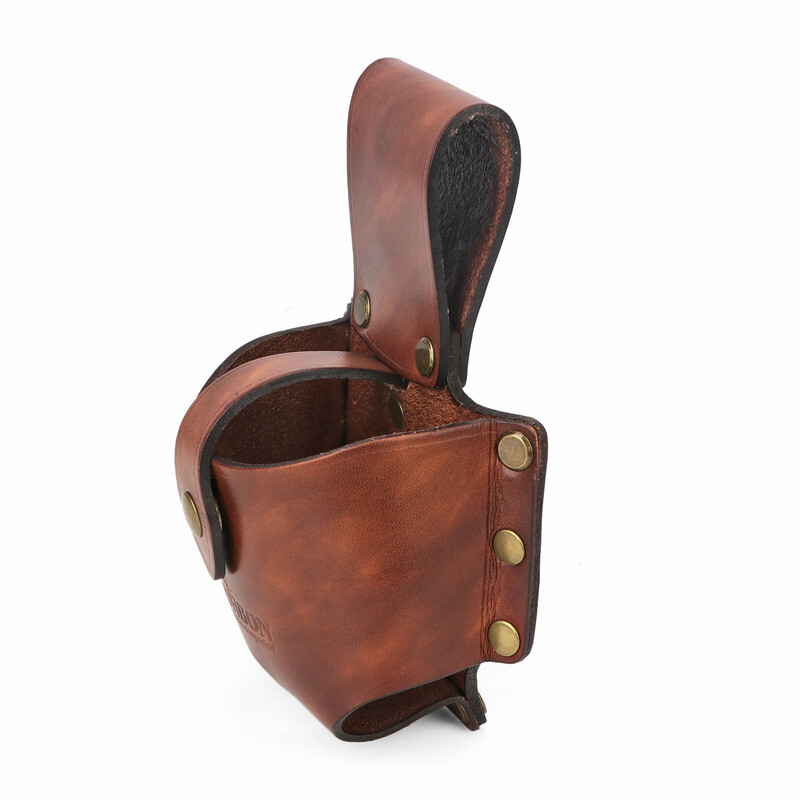 Tourbon Leather Tape Measuring Holder Case Tool Carrier Belt Holster Pouch Large