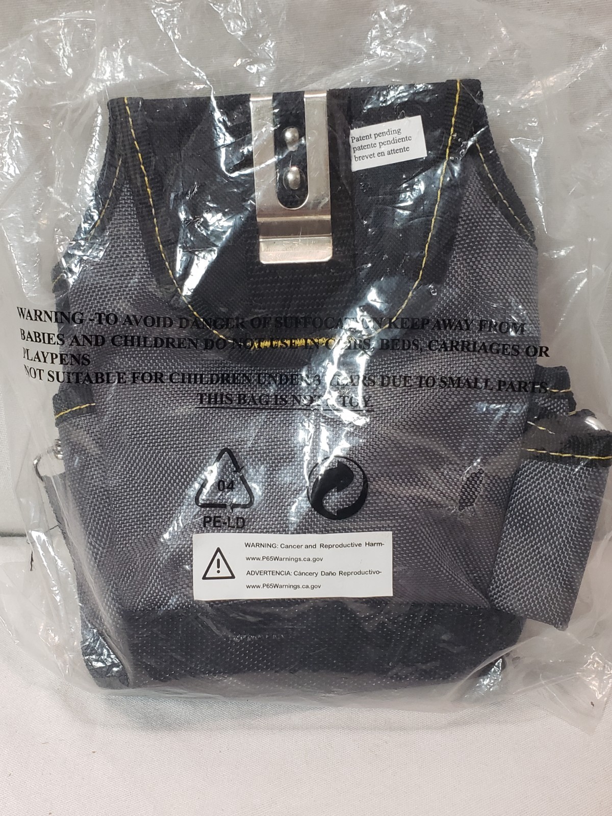 MagnoGrip 002-573 9-Pocket Magnetic Maintenance Pouch, Platinum Gray