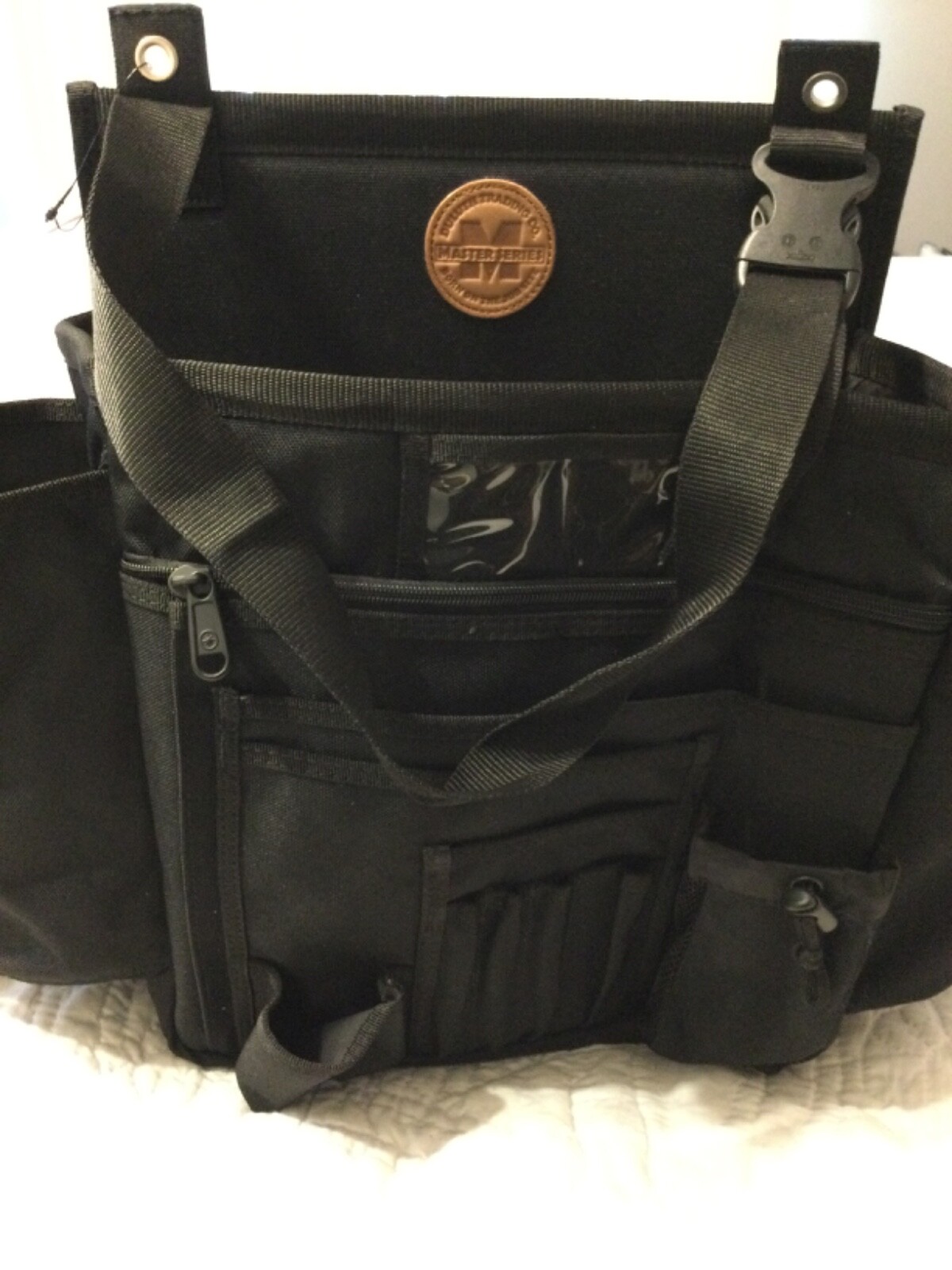 Duluth Trading Co Master Series Black Fire Hose Tact Squad Auto Tool Organizer