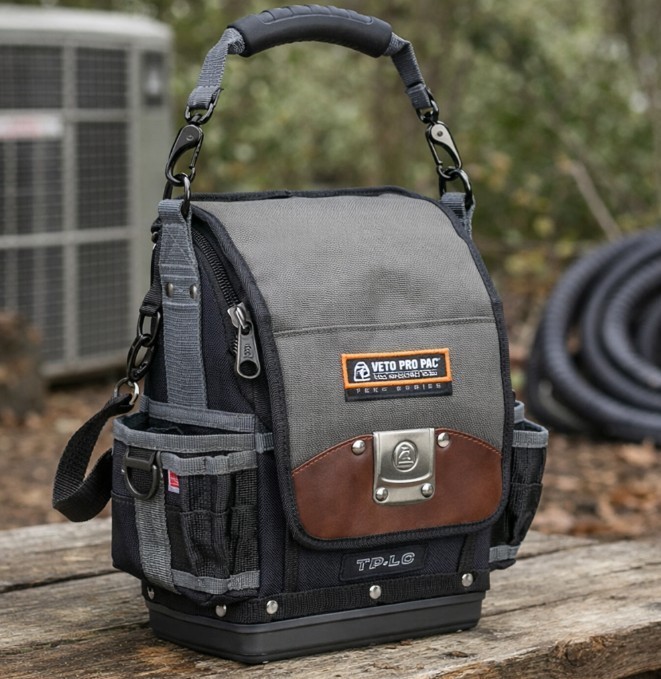 Veto Pro Pac TP-LC Service Pouch Tool Bag Compact Heavy Duty Electrician – NEW