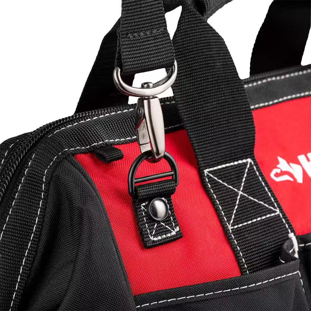 15 In. 8 Pocket Zippered Tool Bag