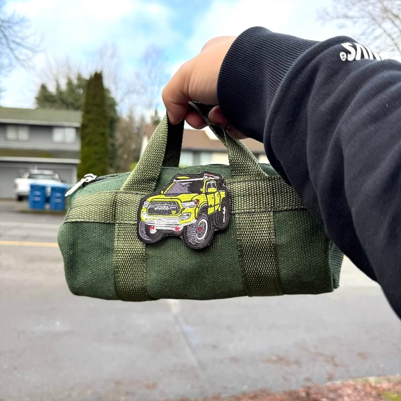 Toyota Tacoma Tool Bag with Tacoma Patch | Heavy Duty Canvas Utility Pouch