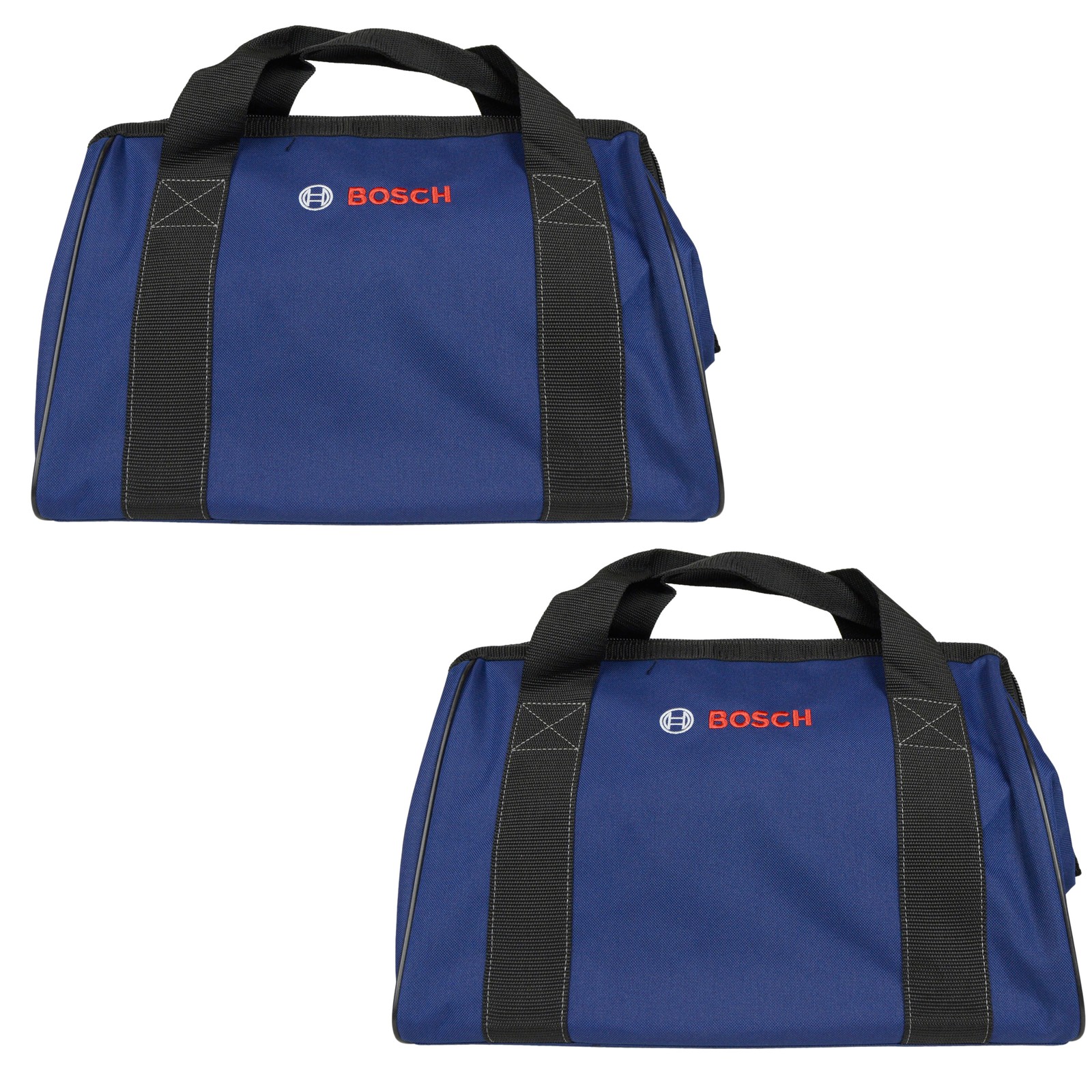 Bosch 19″ x 12″ x 13″ Heavy Duty Contractors Tool Bag – 2610944955 (2 Pack)
