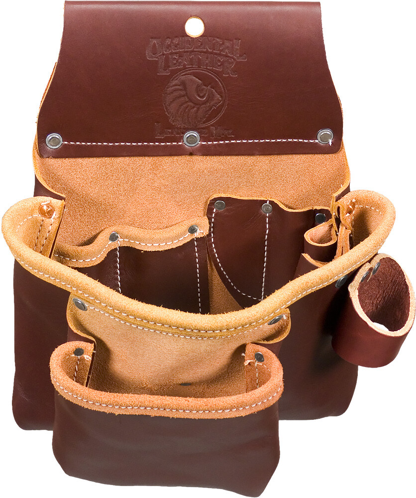 Occidental Leather 5017 2-Pouch Pro Tool Bag MADE IN USA