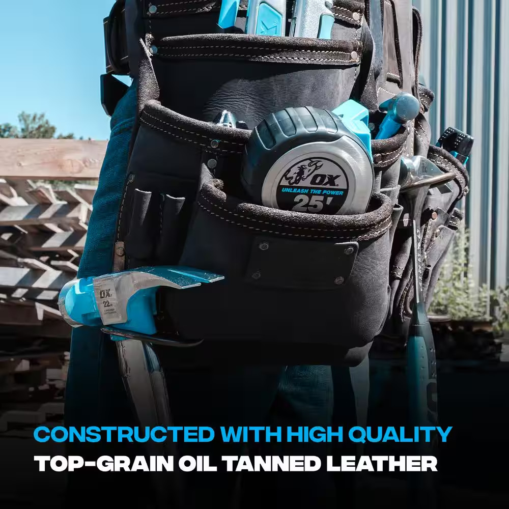 Pro Oil-Tanned Leather Framing Rig with Suspenders