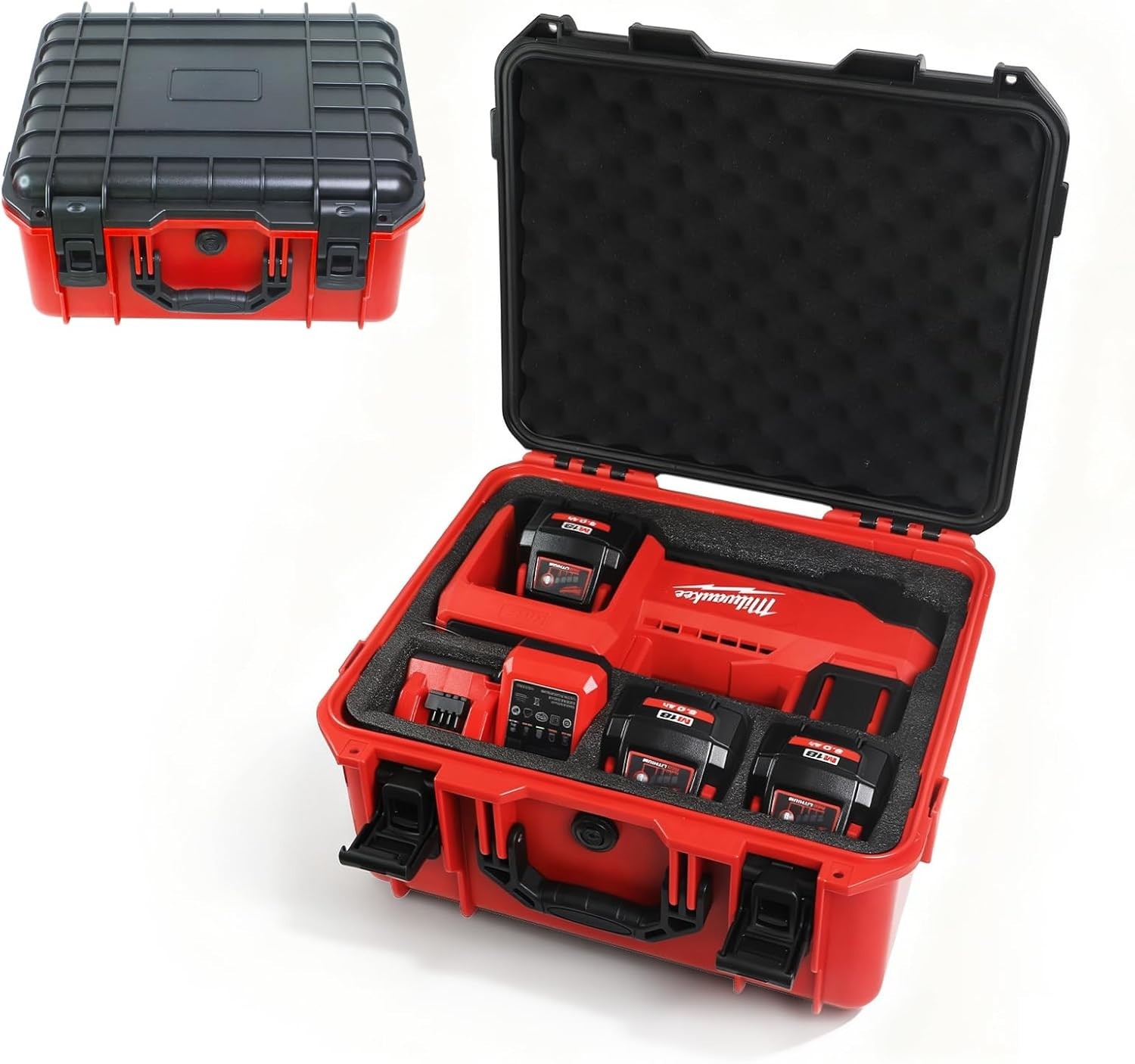 Air Compressor Hard Case for Milwaukee M18 Inflator 2848-20 Waterproof Storage