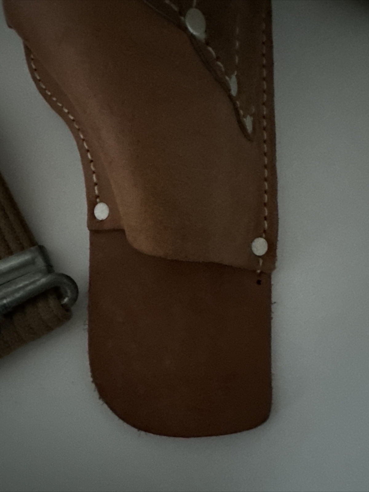 McGuire-Nicholas 1702 Leather Drill HolsterTop Grain Cowhide Made in USA w/ BELT
