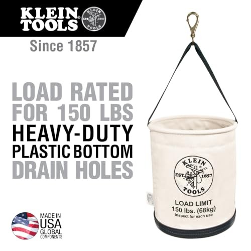 Klein Tools 5109SLR Canvas Bucket All Purpose Tool