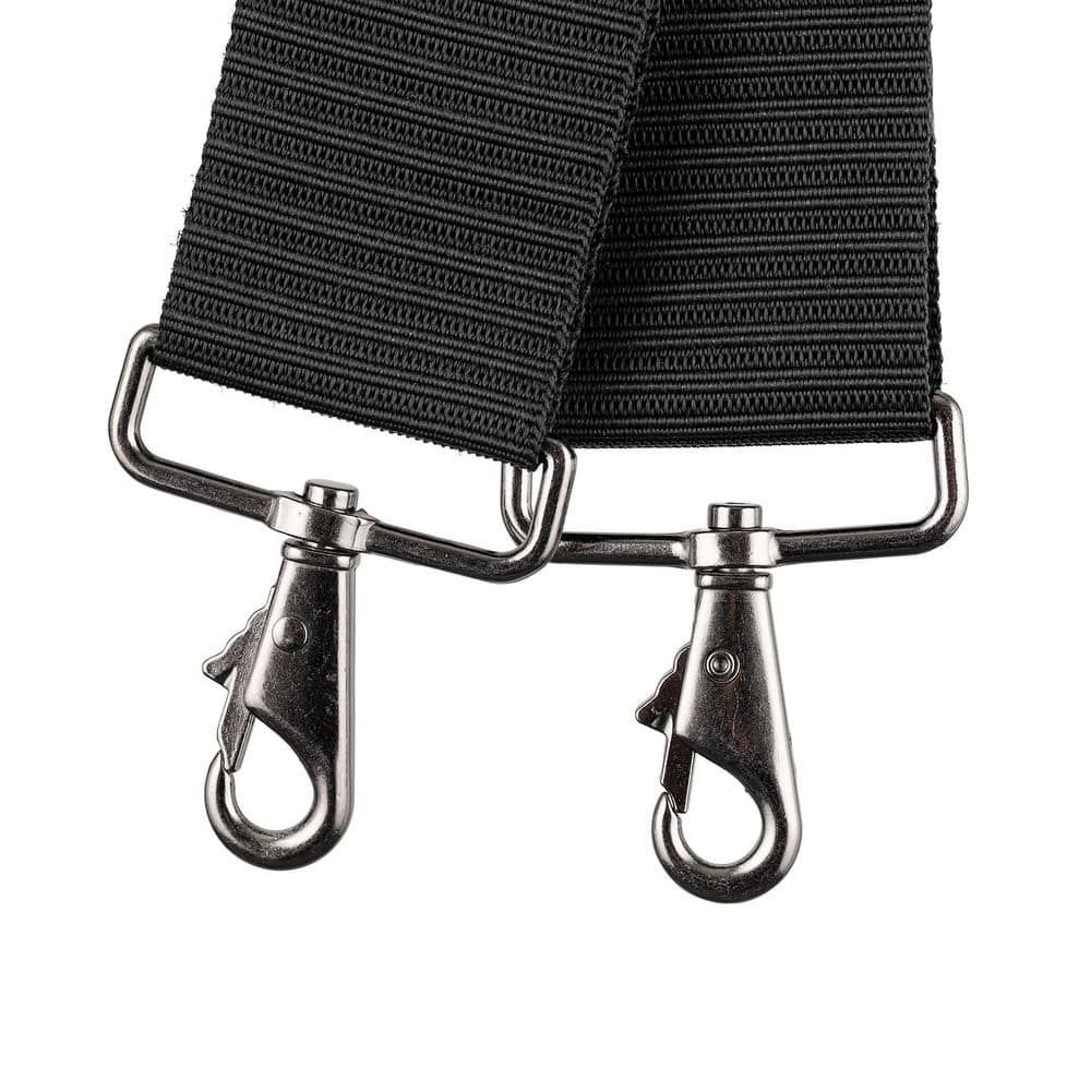 Dead On Tools Carpenter’s Tool Belt with LoadBear Suspenders – Black