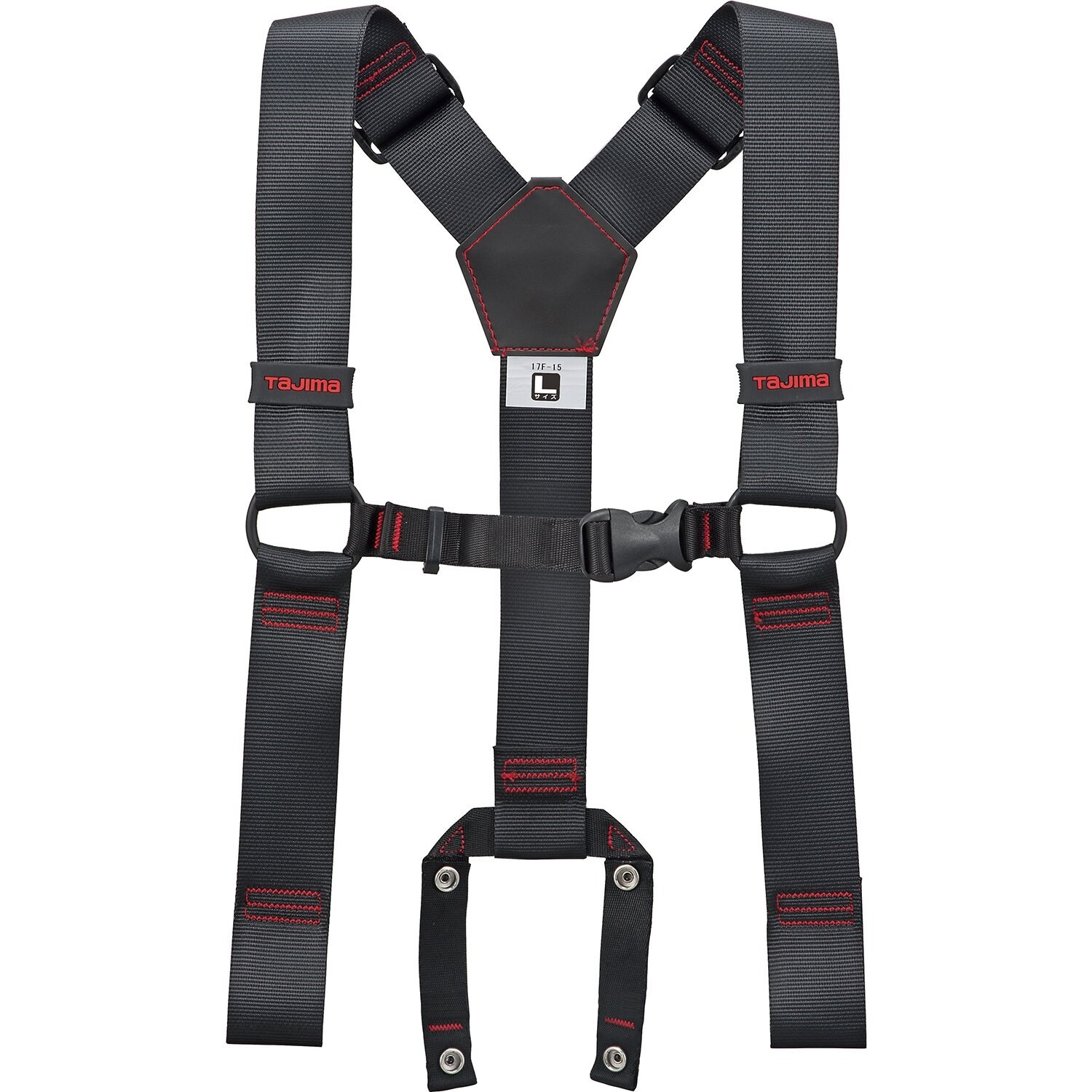 TAJIMA SUSPENDERS L SIZE (HEIGHT 175～185cm) YPL-BK