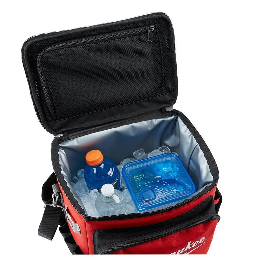 NEW Milwaukee Heavy Duty 21 Qt. Soft Sided Jobsite Lunch Cooler Cold for 24hrs
