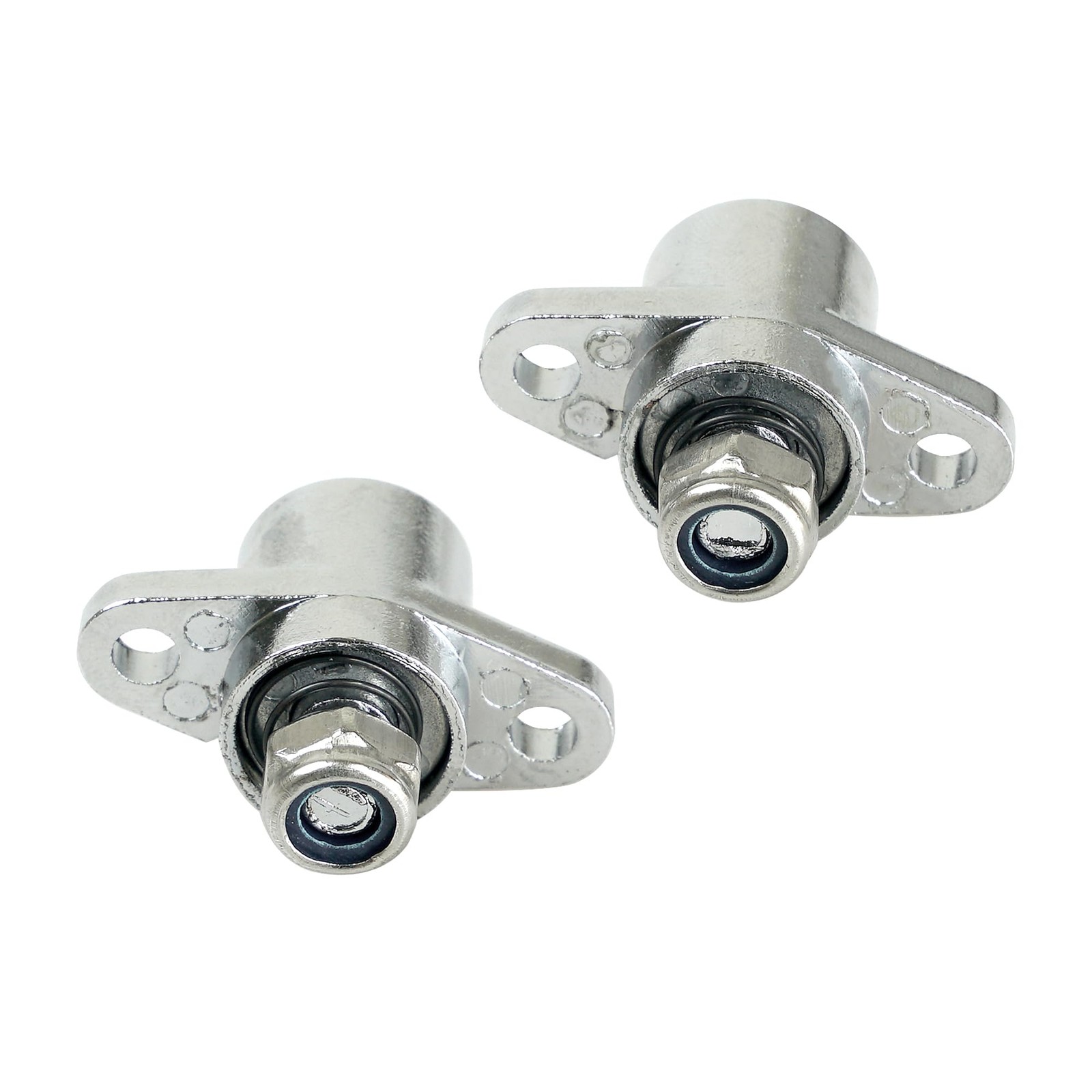 SWESGI Motorcycle Hard Saddlebag Locks Set with Keys Fits for Harley Chrome