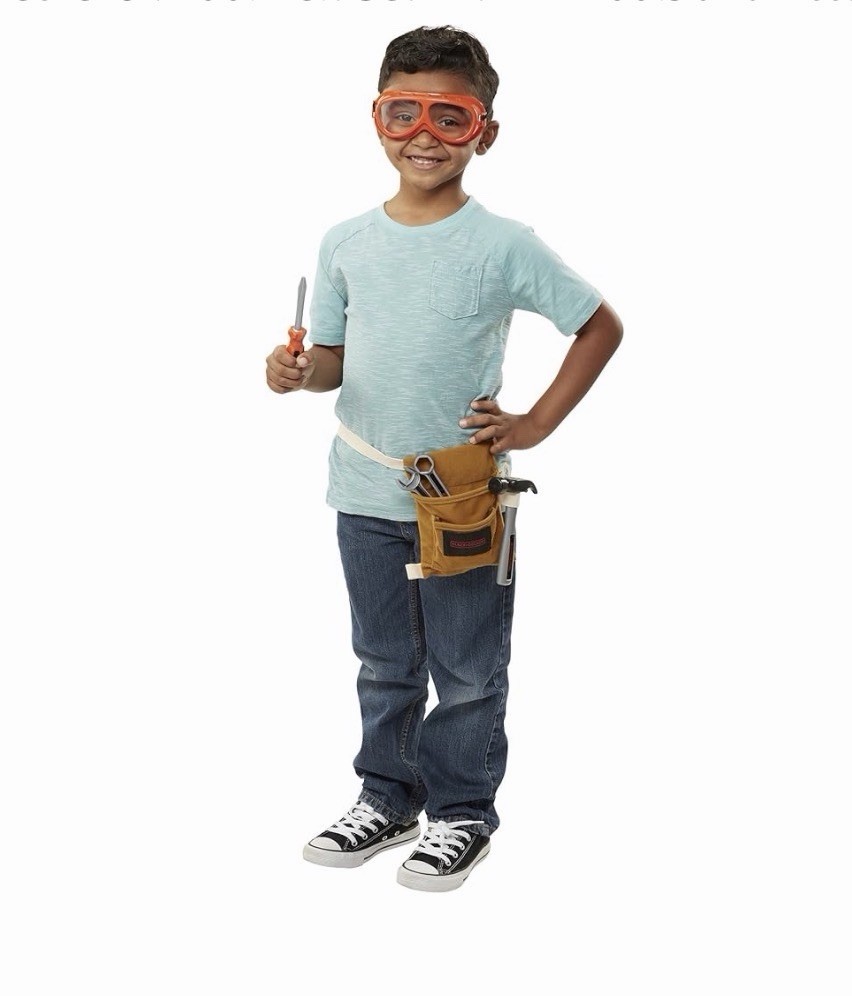 Black & Decker Jr. Tool Belt Set 11 Tools and Accessories