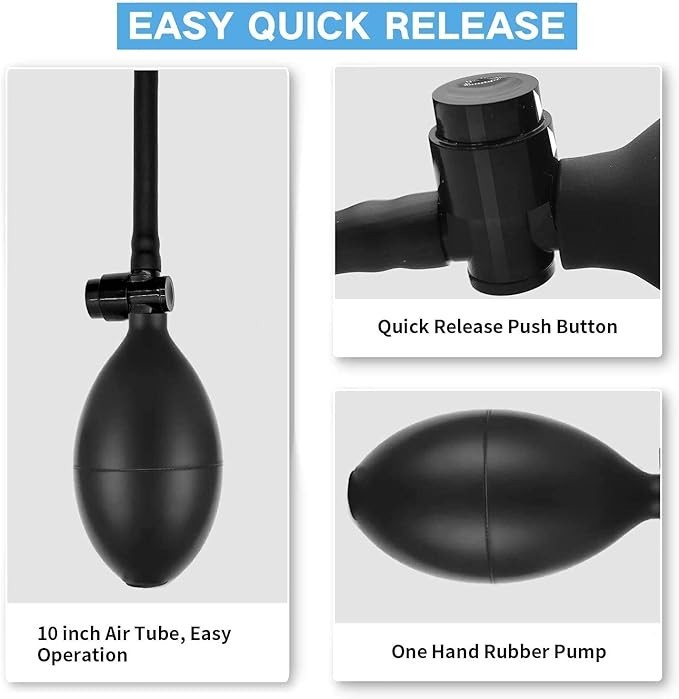 Door Window Alignment Air Pump Bag Kit Inflatable Wedge Spacer 3PCS Set