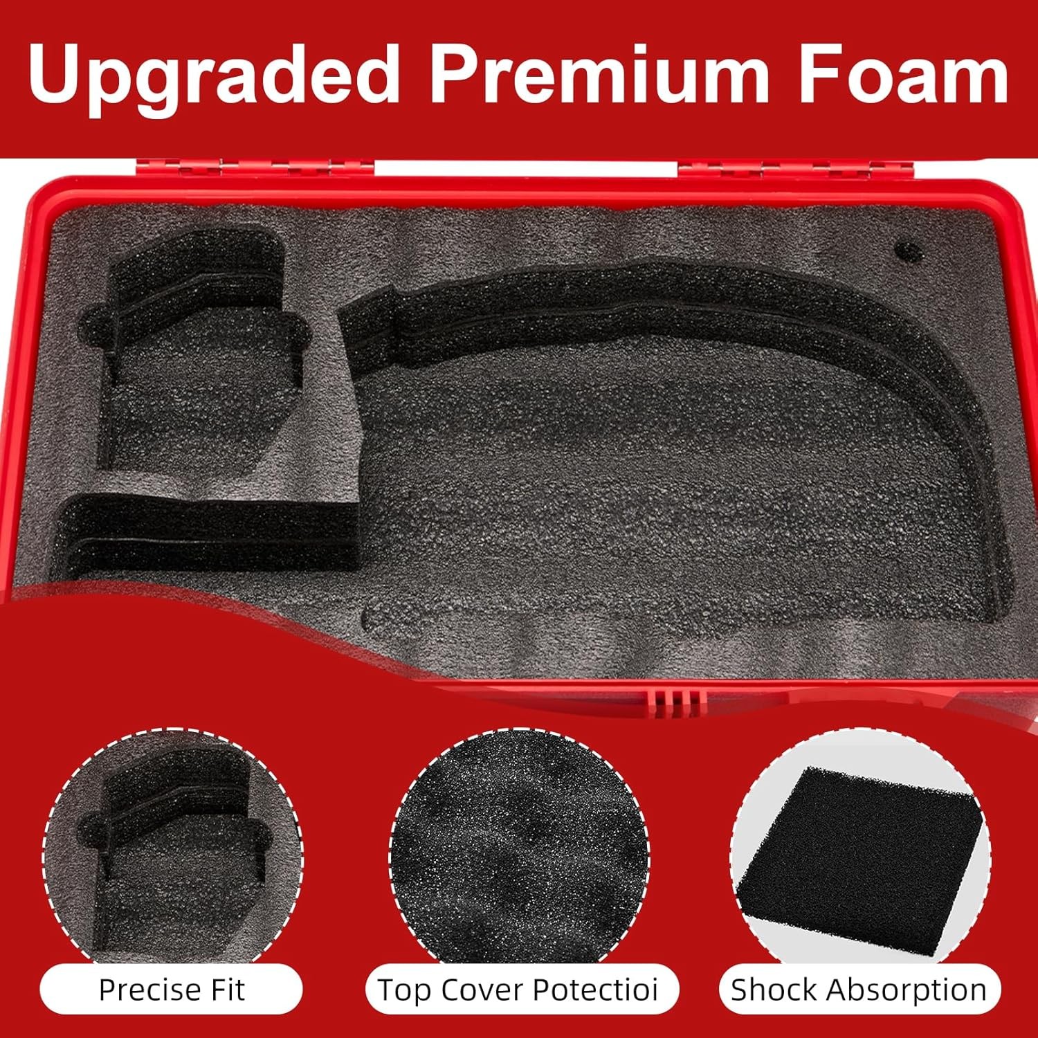 Hard Shell Case for Milwaukee Grease Gun | Fits M18(2646-20) /…