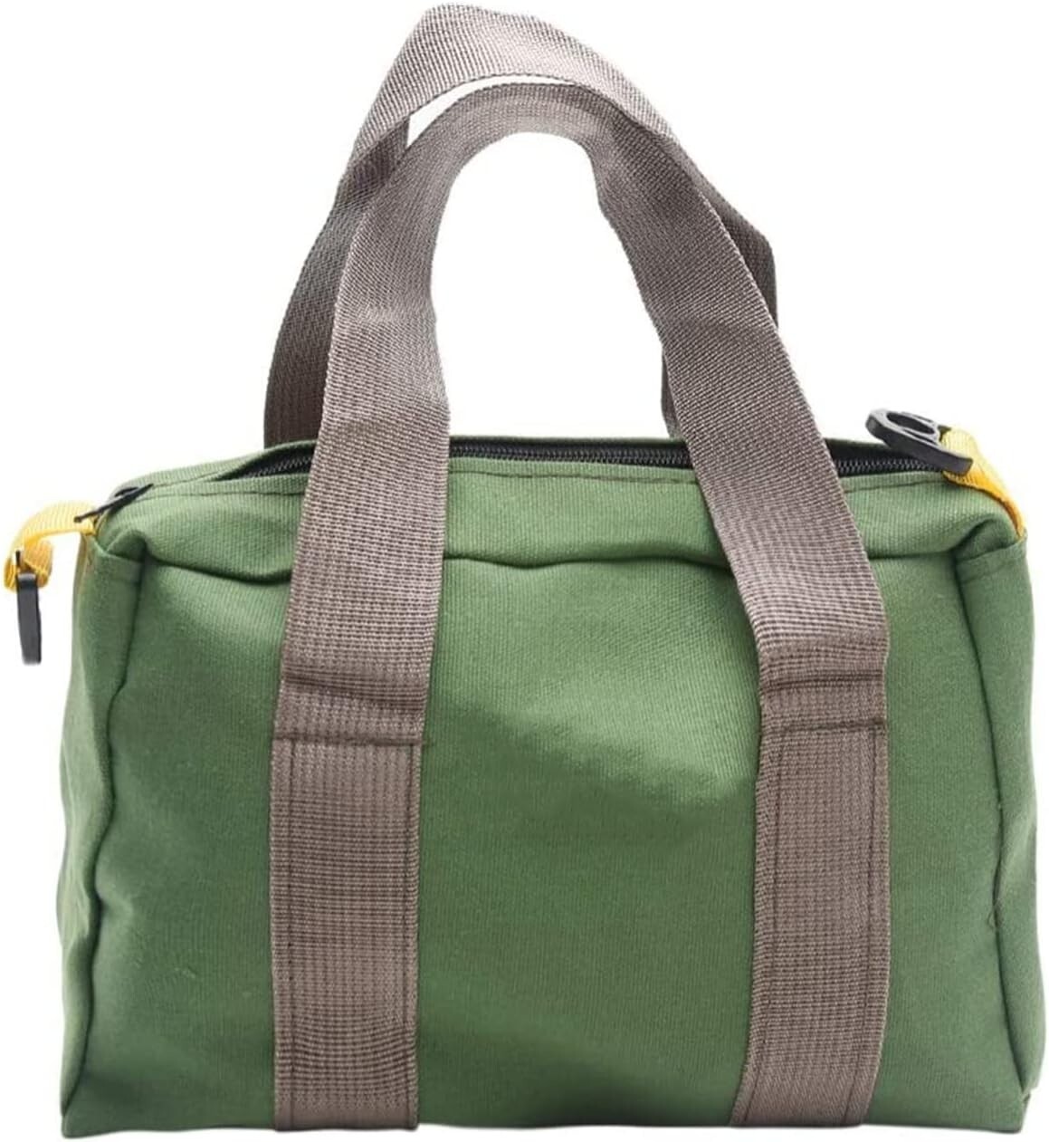 12 Inch Wide Mouth Tool Bag, Heavy Duty Canvas Tool 11.81″L x 4.72″W x 7.09″H