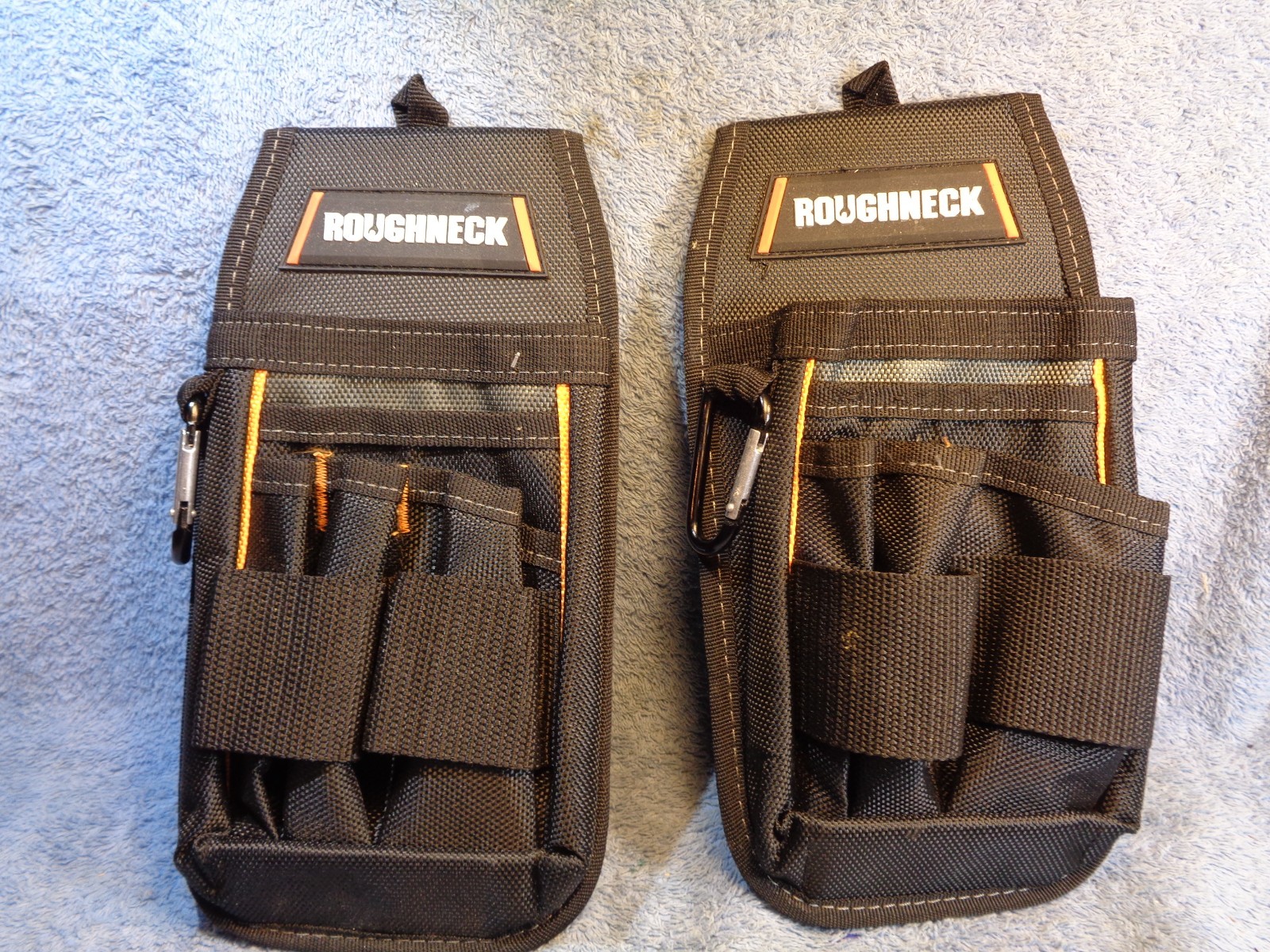 ROUGHNECK General Construction Electrician Handyman Tool Holder Pouch Bag 2 Lot