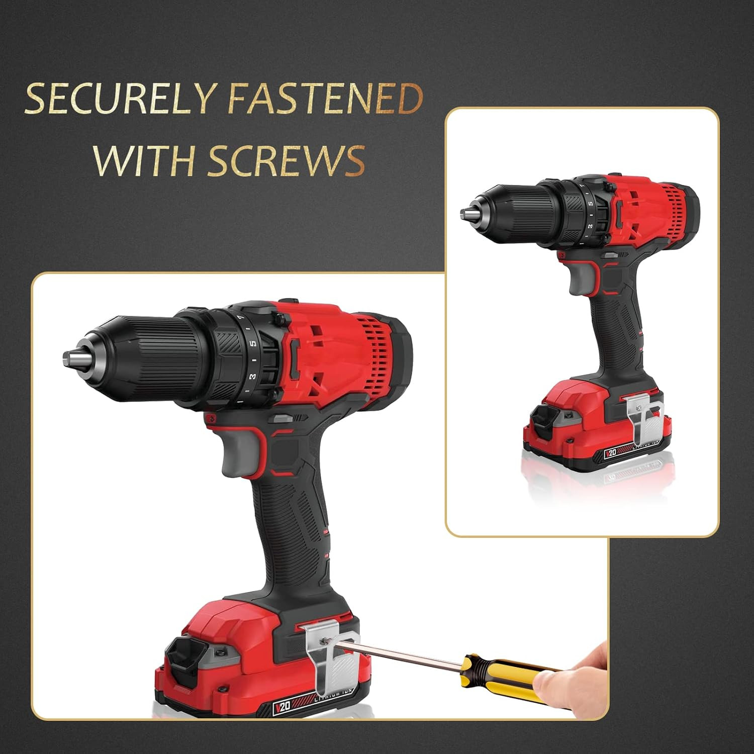 ​​Replacement Craftsman N597001 Locking Clip for Cordless Impact Power Tool Acce