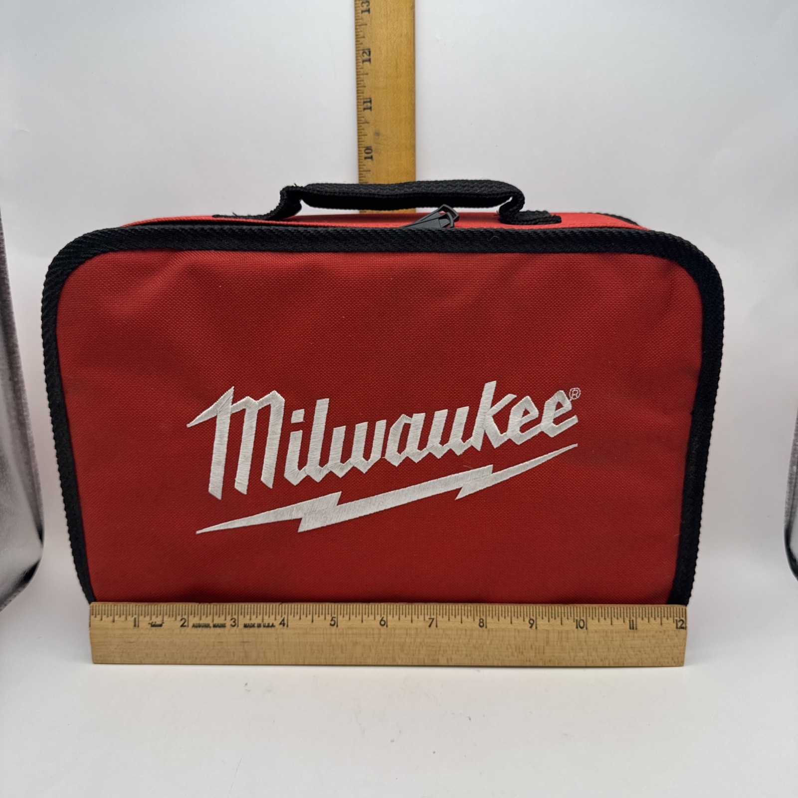 Milwaukee 12” M12 Contractor Soft Case Tote Empty Tool Bag 12” X 9” X 3”