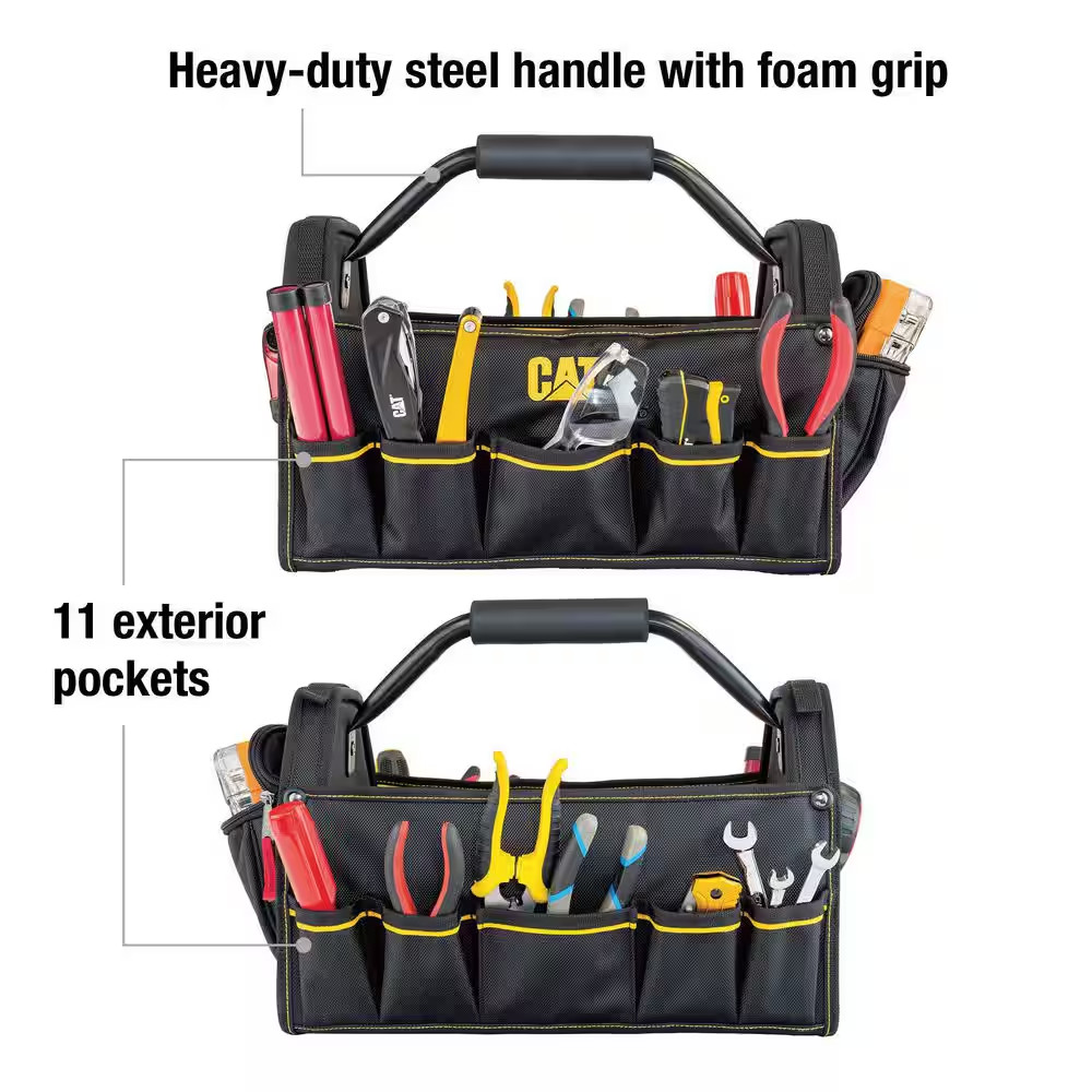 17 In. Pro Tool Tote