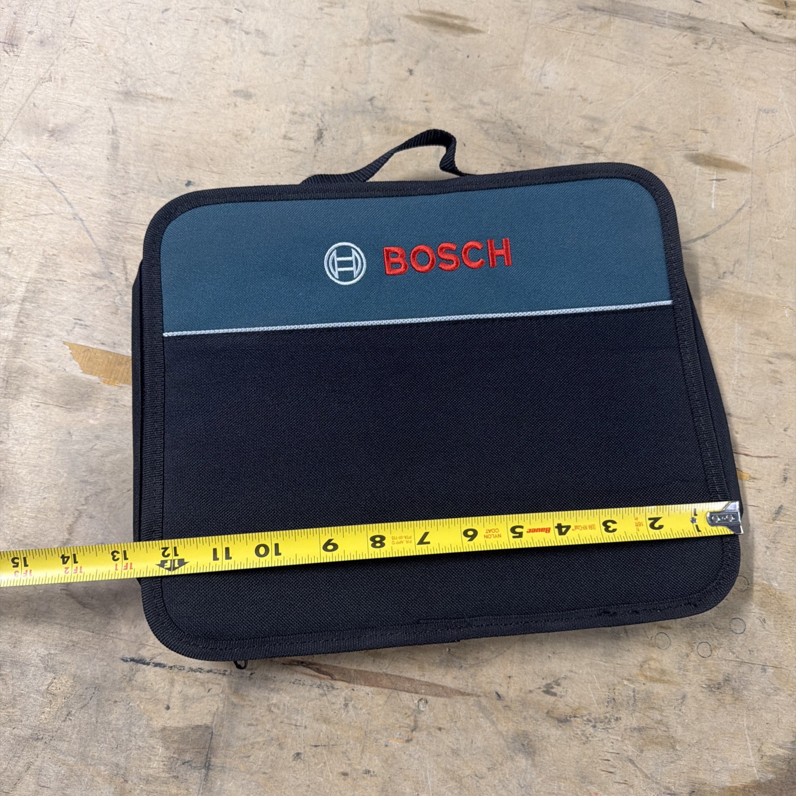 New From Kit Genuine Bosch Tool Soft Case 13” X 10.5 X 3” With Handle & Zip.