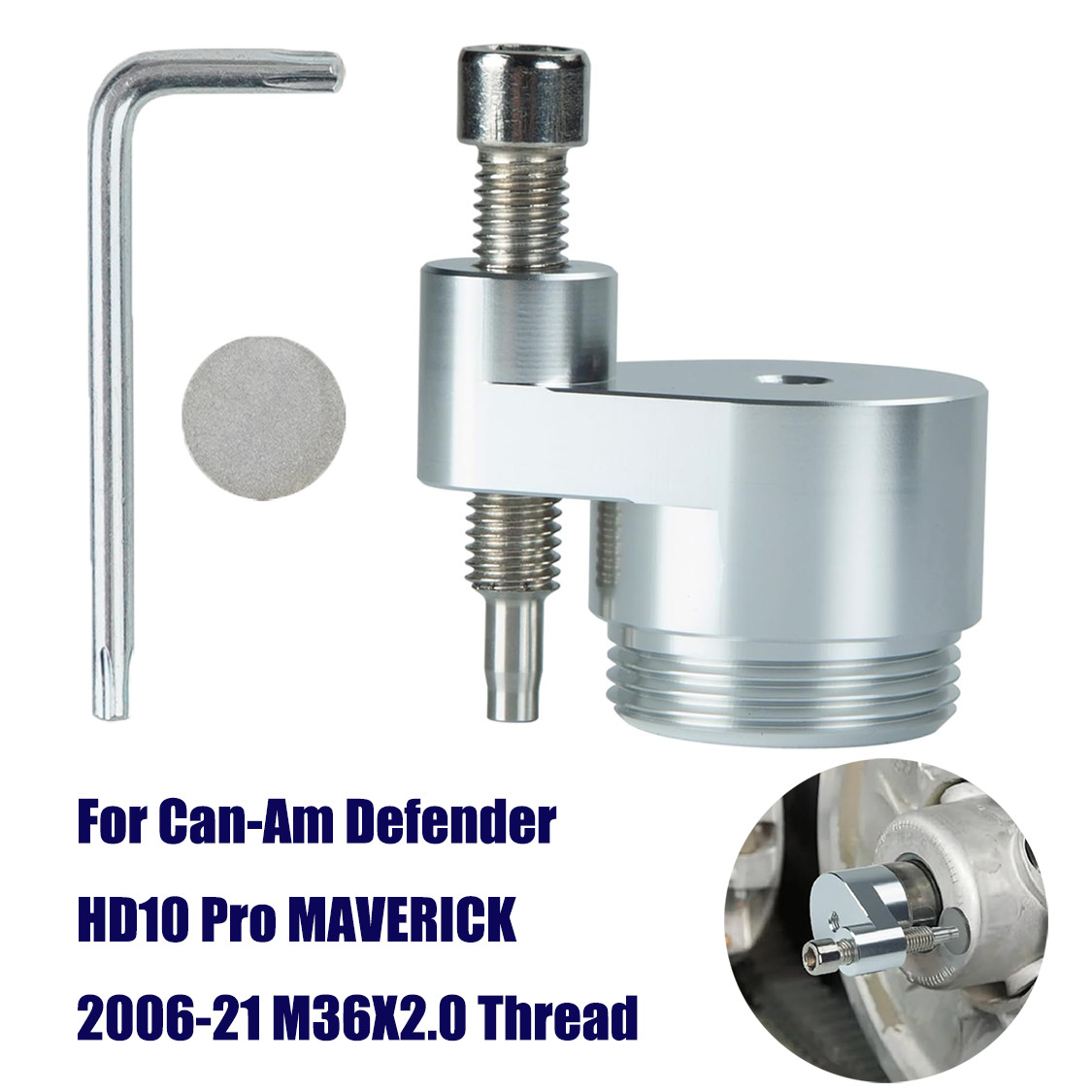Belt Removing Tool For Can-Am Defender HD10 Pro MAVERICK 2006-21 M36X2.0 Thread