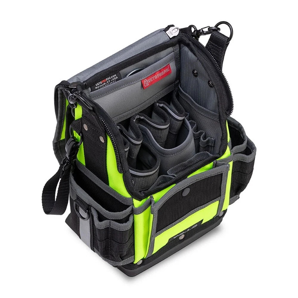 Veto Pro Pac TP-LC HI-VIZ YELLOW Compact Tool Pouch AUTHORIZED VETO DEALER