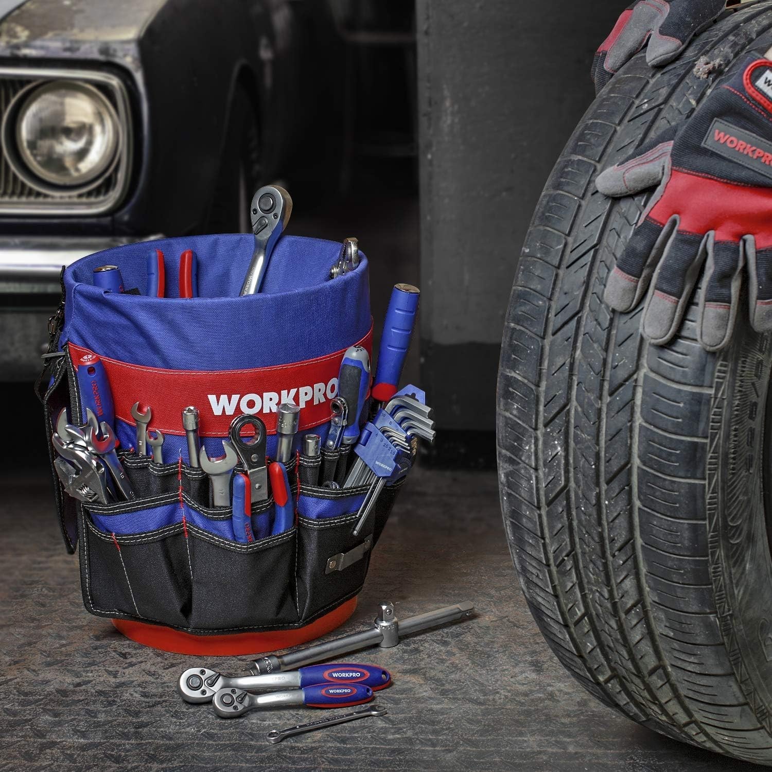 Lightweight Tool Organizer for 5-Gallon Bucket