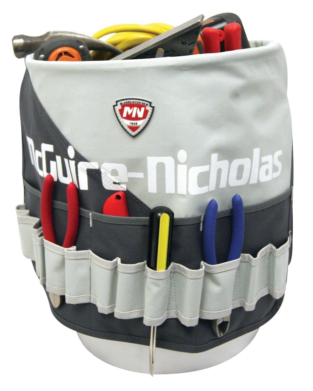 McGuire-Nicholas 22036-SG 36 Pocket Bucket Organizer
