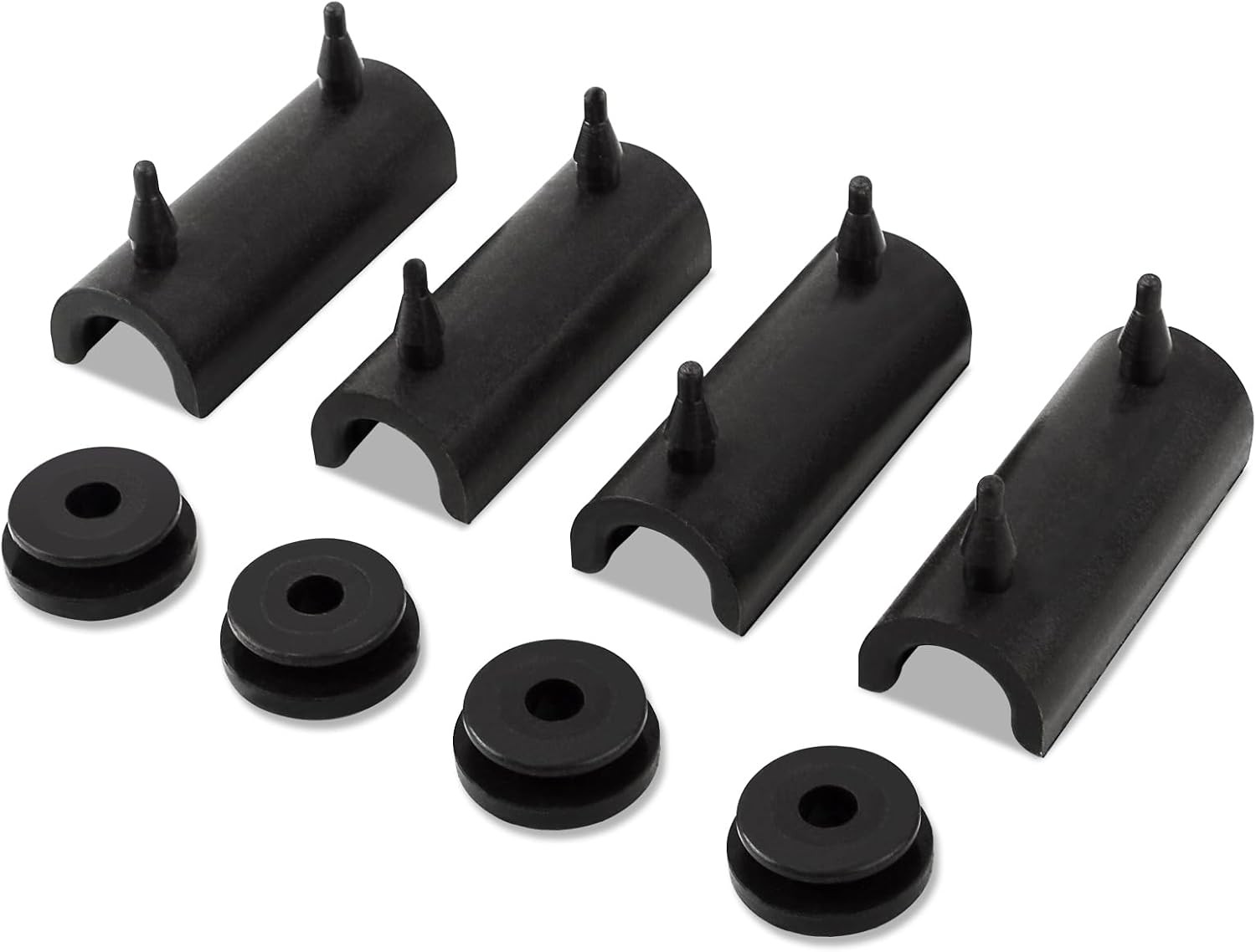 Hard Saddlebag Rubber Grommets & Support Cushions for Harley 2014-2025 | for Roa