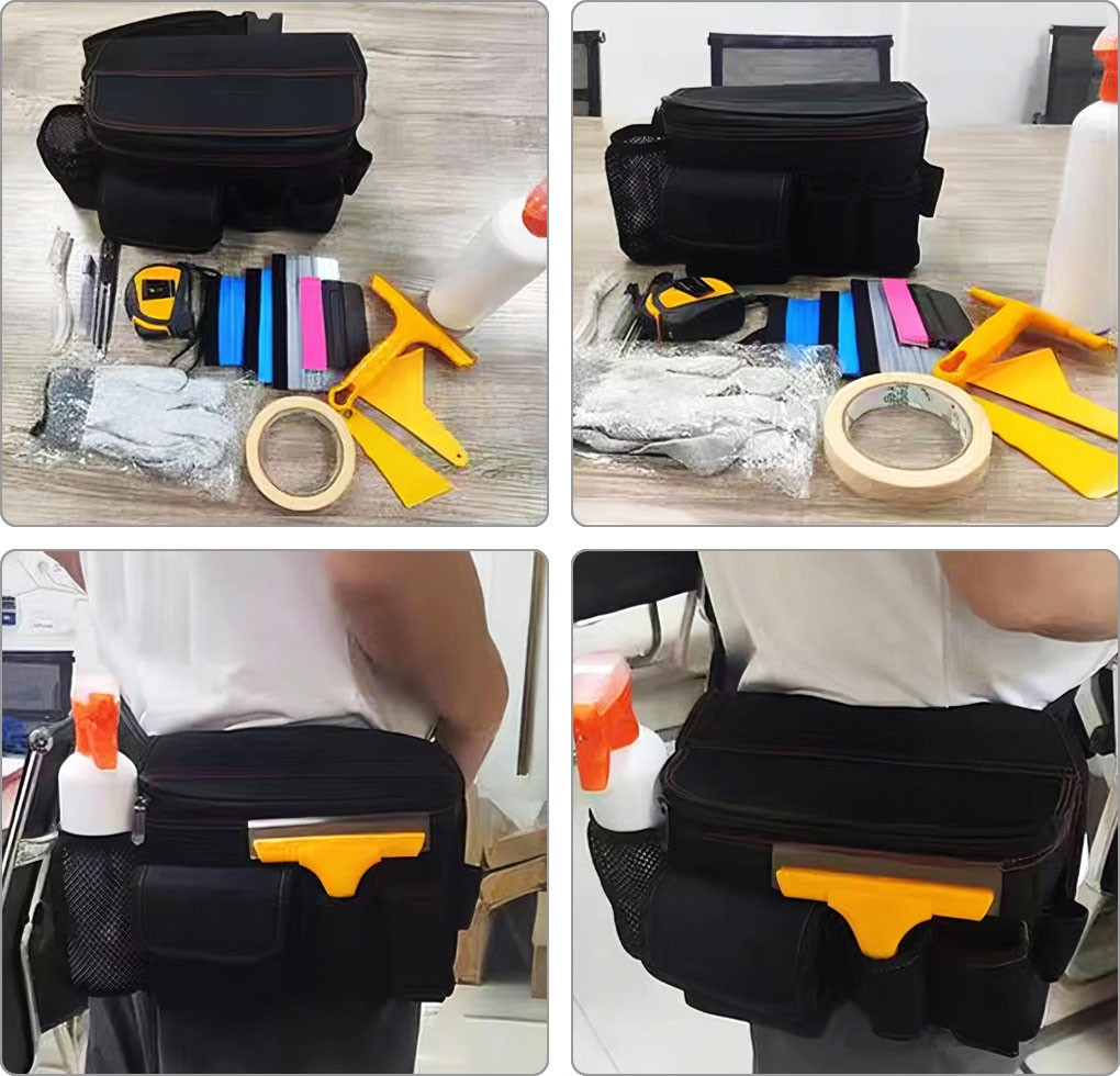 14 Tools in One Advertising Installation Tool Waist Bag Outdoor Installation