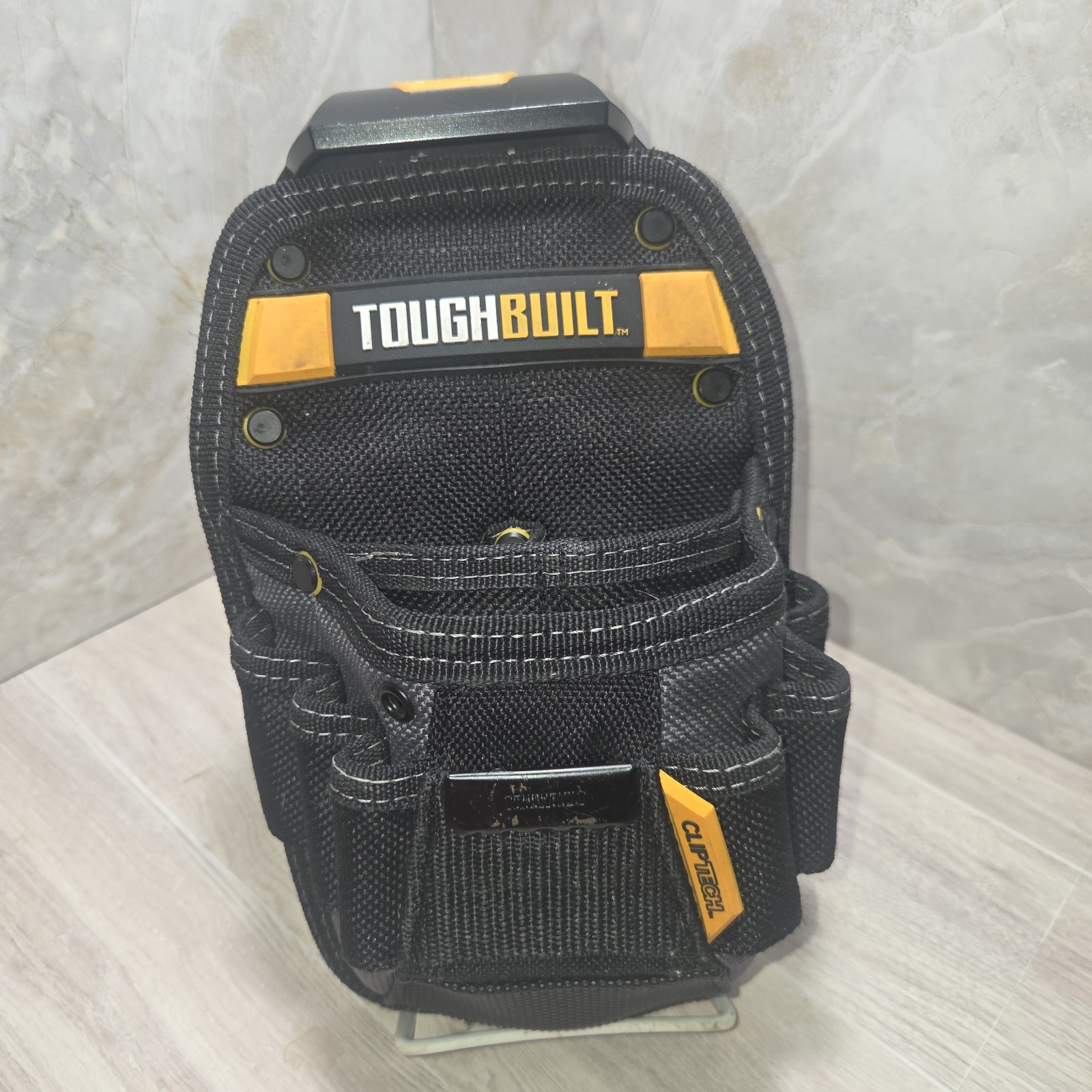 Toughbuilt Cliptech Electrician Technician Tool Belt Holster Pouch 9 Pocket
